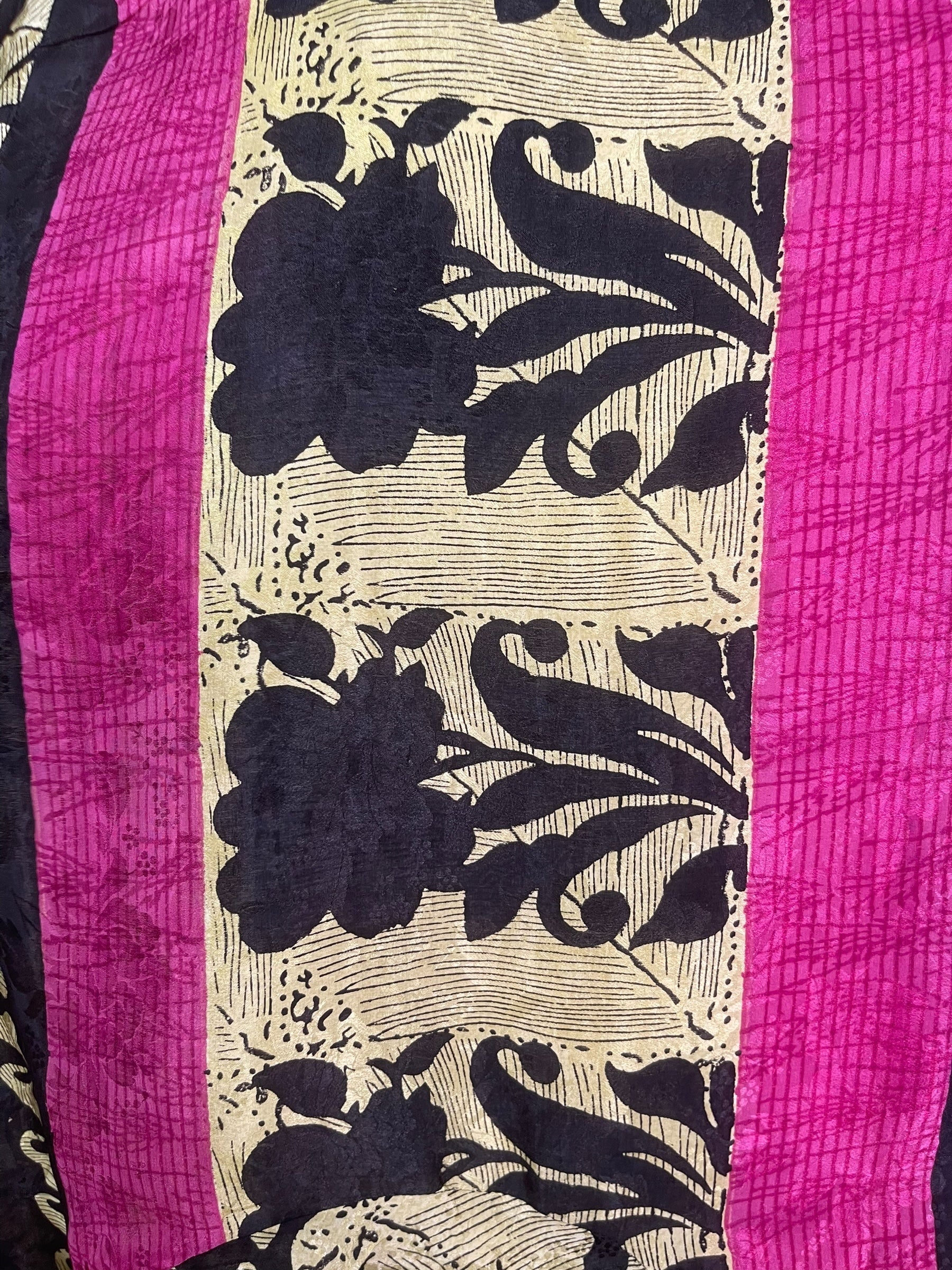 PRC7800 Avatar Pure Silk Self Pocket Tunic Dress