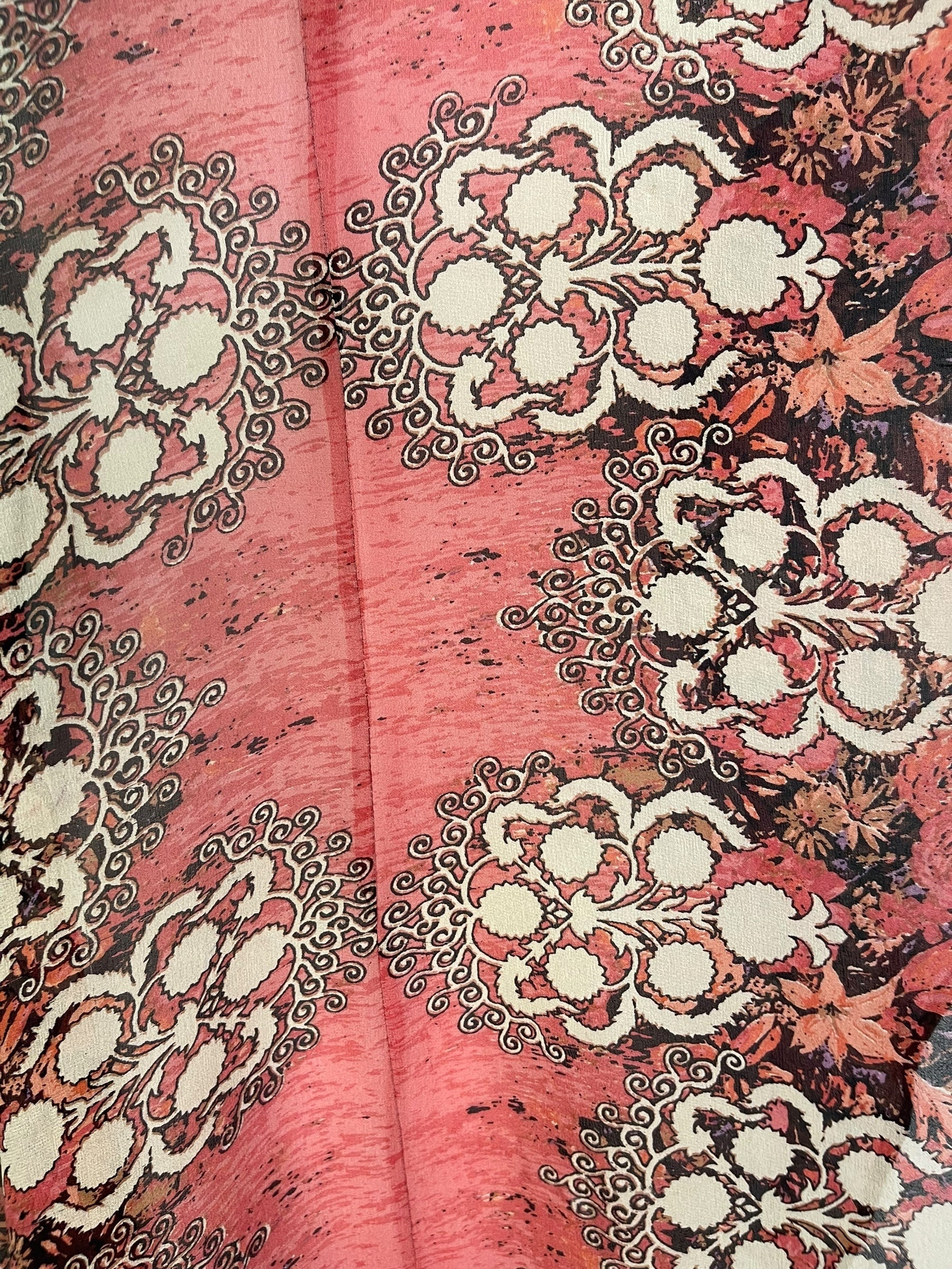 PRG7054 Sheer Avatar Pure Silk Waterfall Top by sariKNOTsari – Handmade ethical Waterfall Top from sariKNOTsari using upcycled silk. Designed in Canada for travel and slow fashion, loved from Toronto to LA to Sydney. Featuring Zsiska, Bryn Walker and Artisan Leather coats by Rejean Pepin, Pepin designs