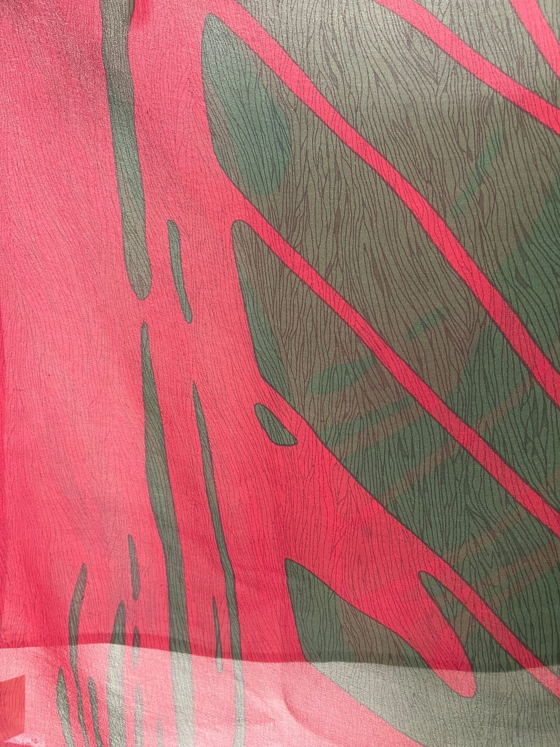 PREVIEW PRG8631B Sheer Pure Silk Wabi Sabi Capelet Poncho