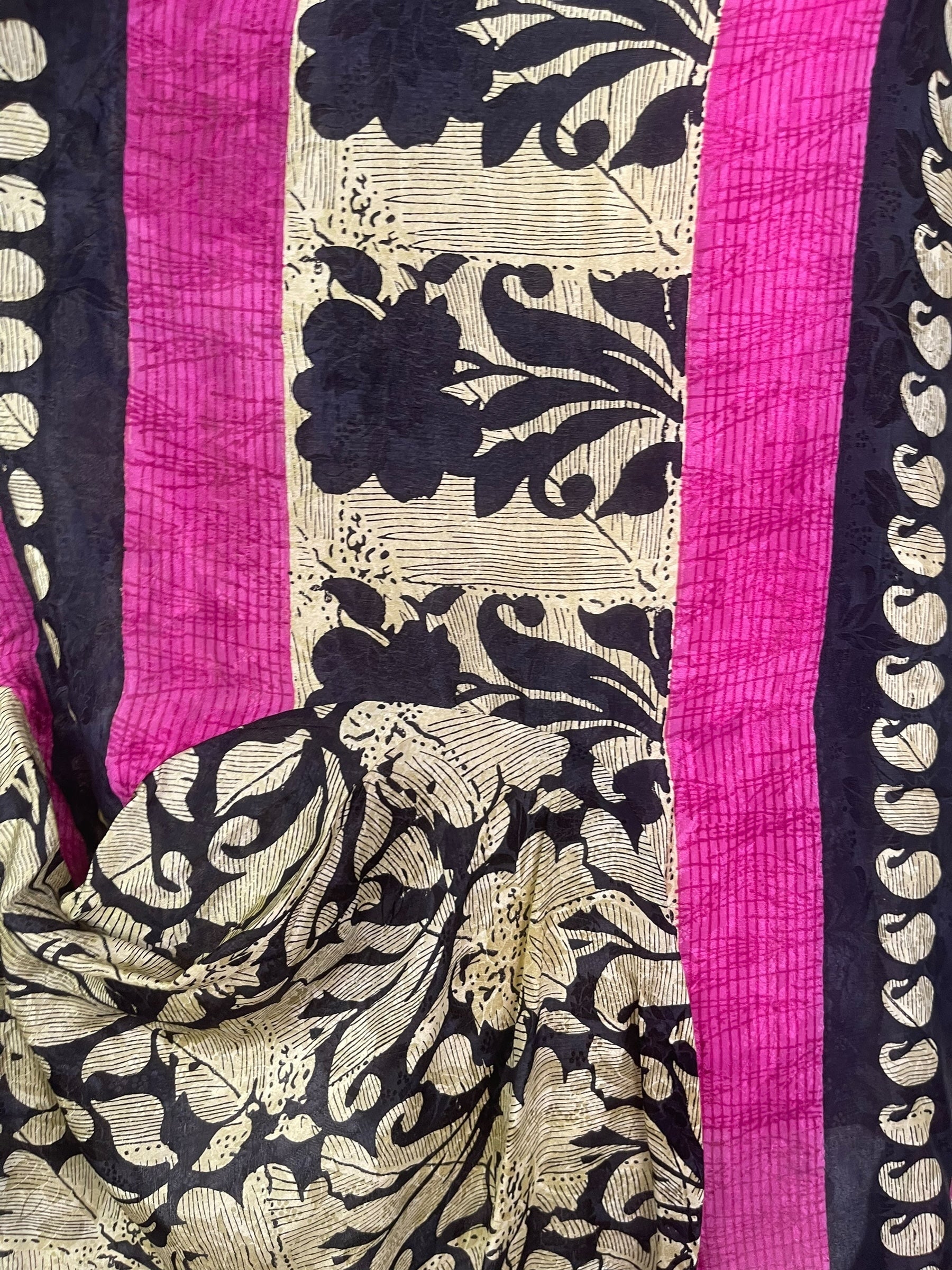 PRC7800 Avatar Pure Silk Self Pocket Tunic Dress