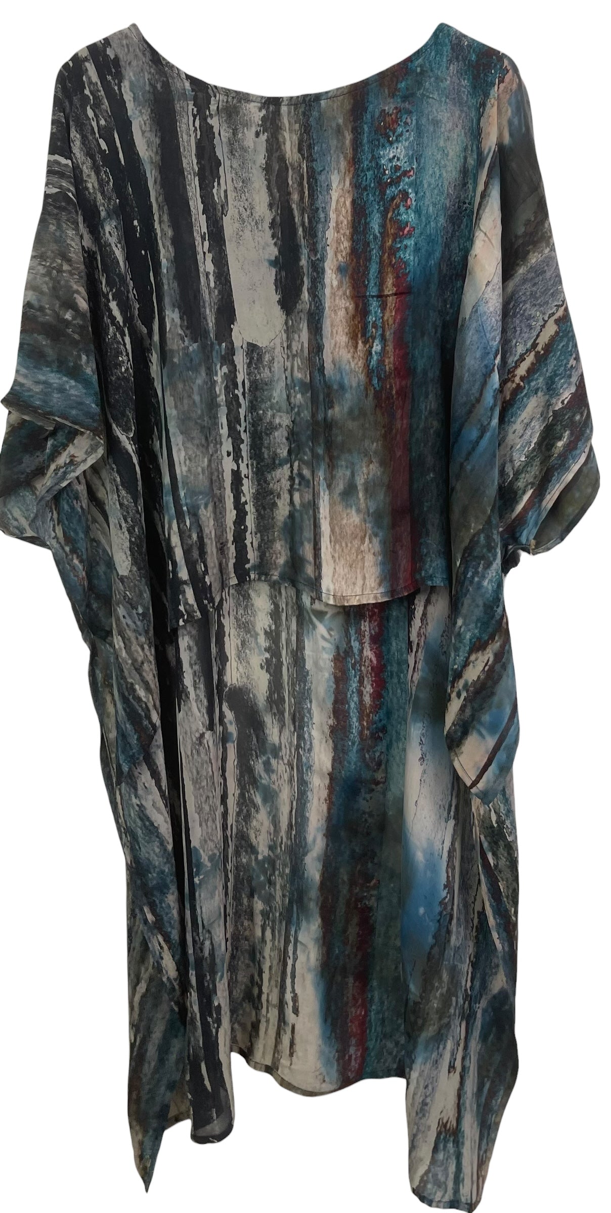 PRG8618 Sheer Avatar Pure Silk Hi Lo Top