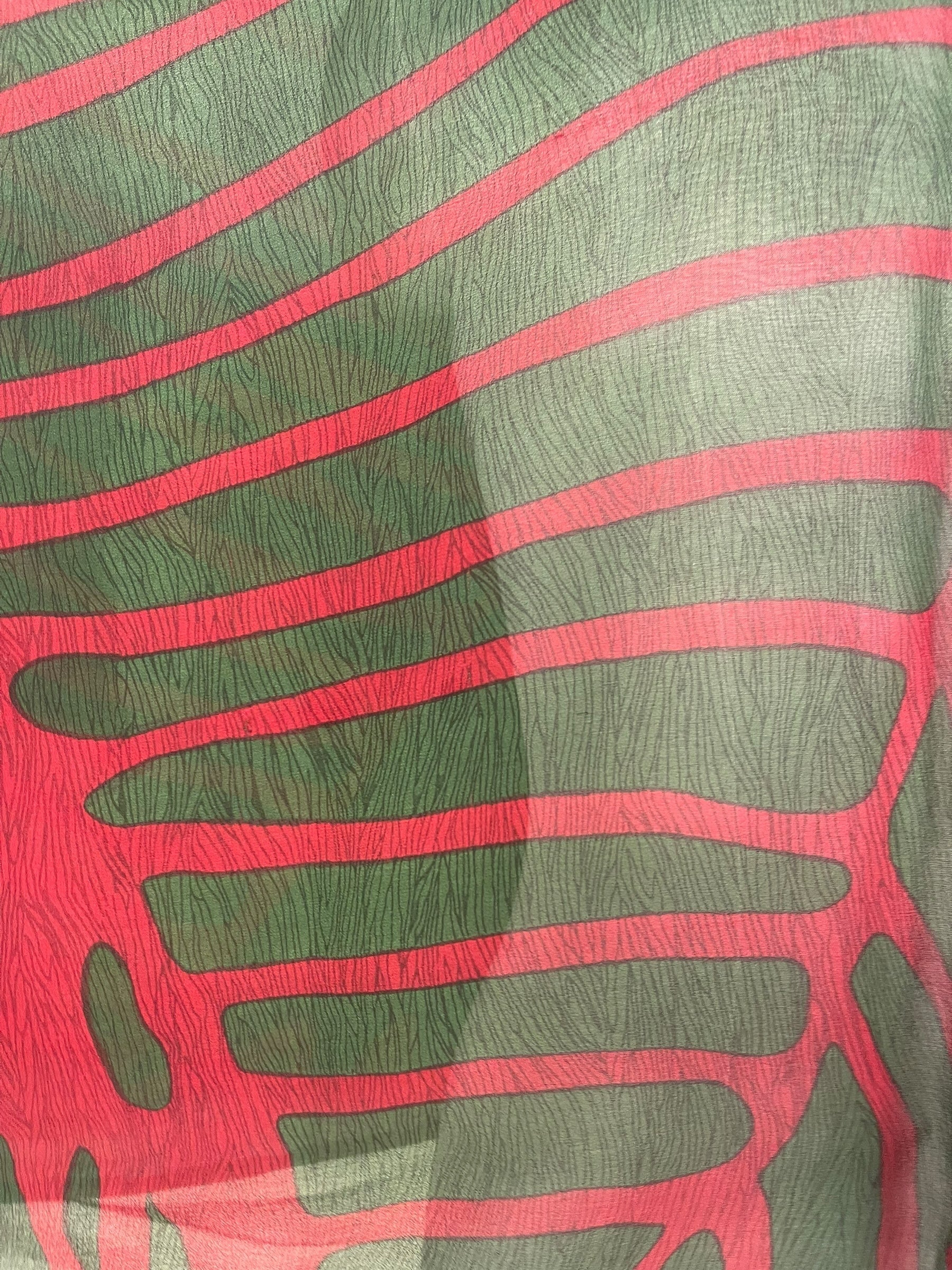 PREVIEW PRG8631B Sheer Pure Silk Wabi Sabi Capelet Poncho