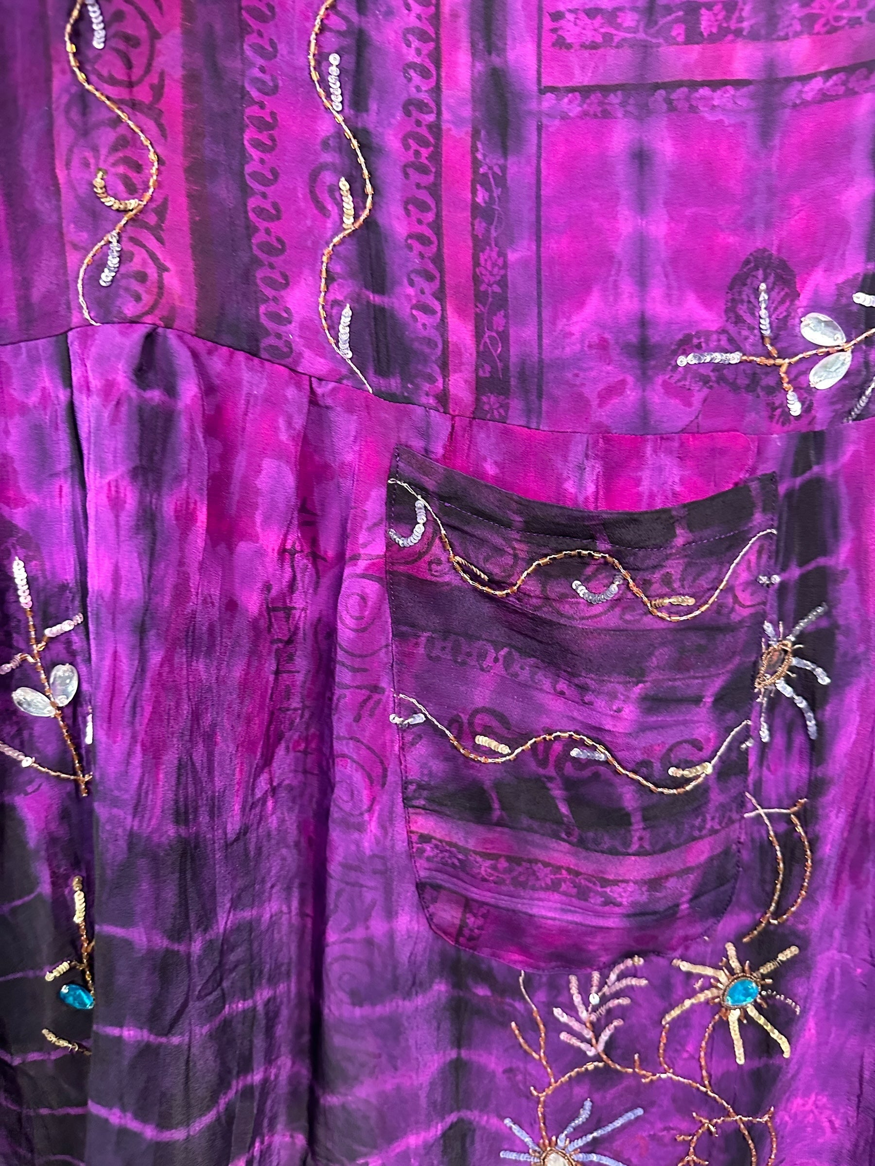 PREVIEW PRC8405 Avatar Pure Silk Boxy Babydoll Dress