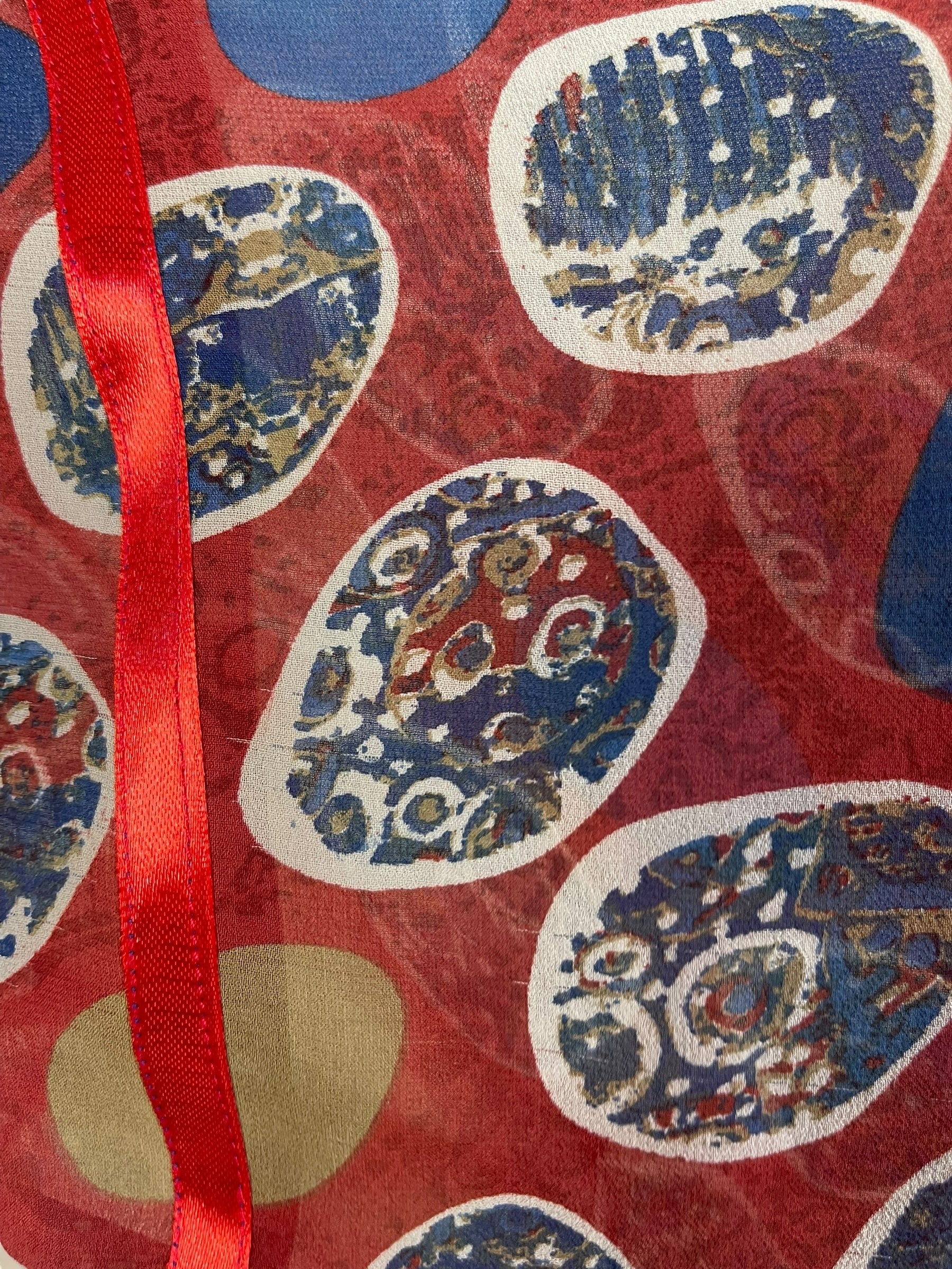 PRG6412 Sheer Wabi Sabi Pure Silk Side Slit Top