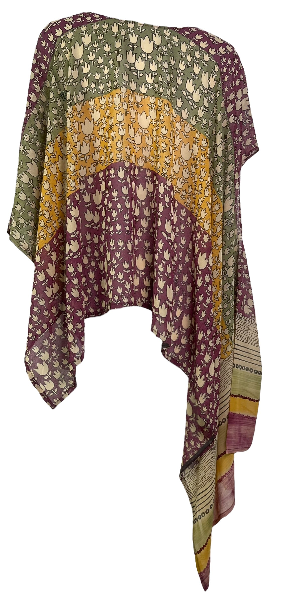 PRG7739 Sheer Avatar Pure Silk Versatile Vest