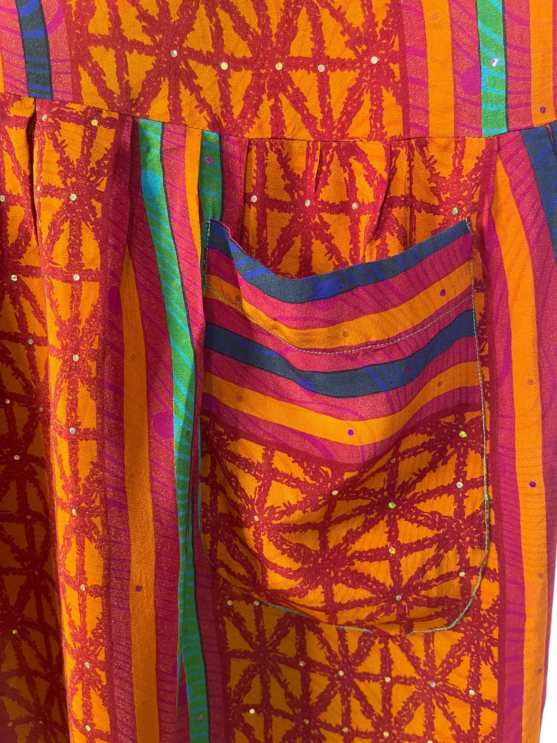 PRC7733 Avatar Pure Silk Boxy Babydoll Dress