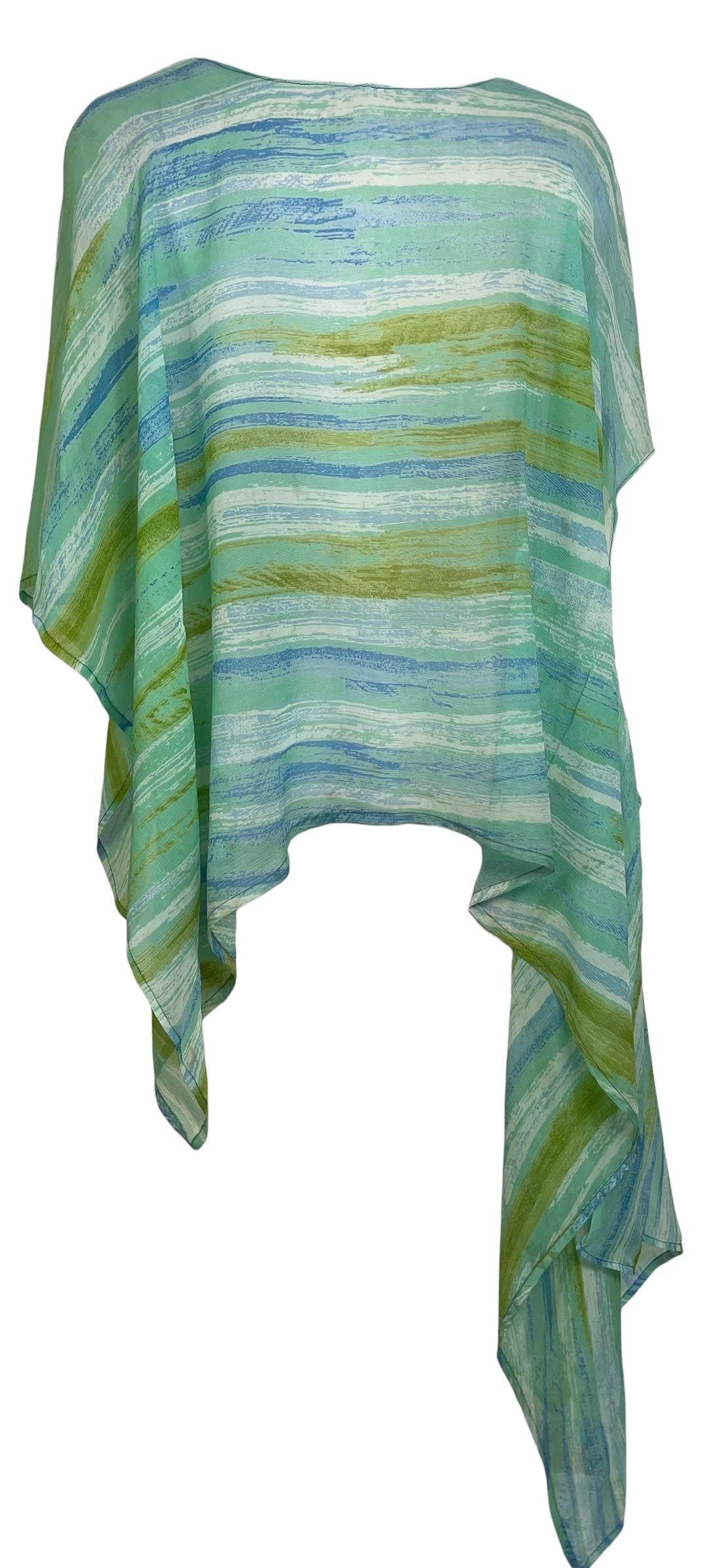 PREVIEW PCH8729 Avatar Very Sheer Pure Silk Versatile Vest by MARCH2026 – Handmade ethical Vest from sariKNOTsari using upcycled silk. Designed in Canada for travel and slow fashion, loved from Toronto to LA to Sydney.