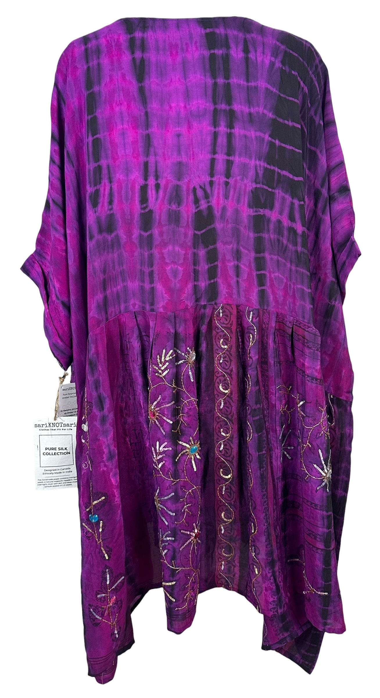 PREVIEW PRC8405 Avatar Pure Silk Boxy Babydoll Dress