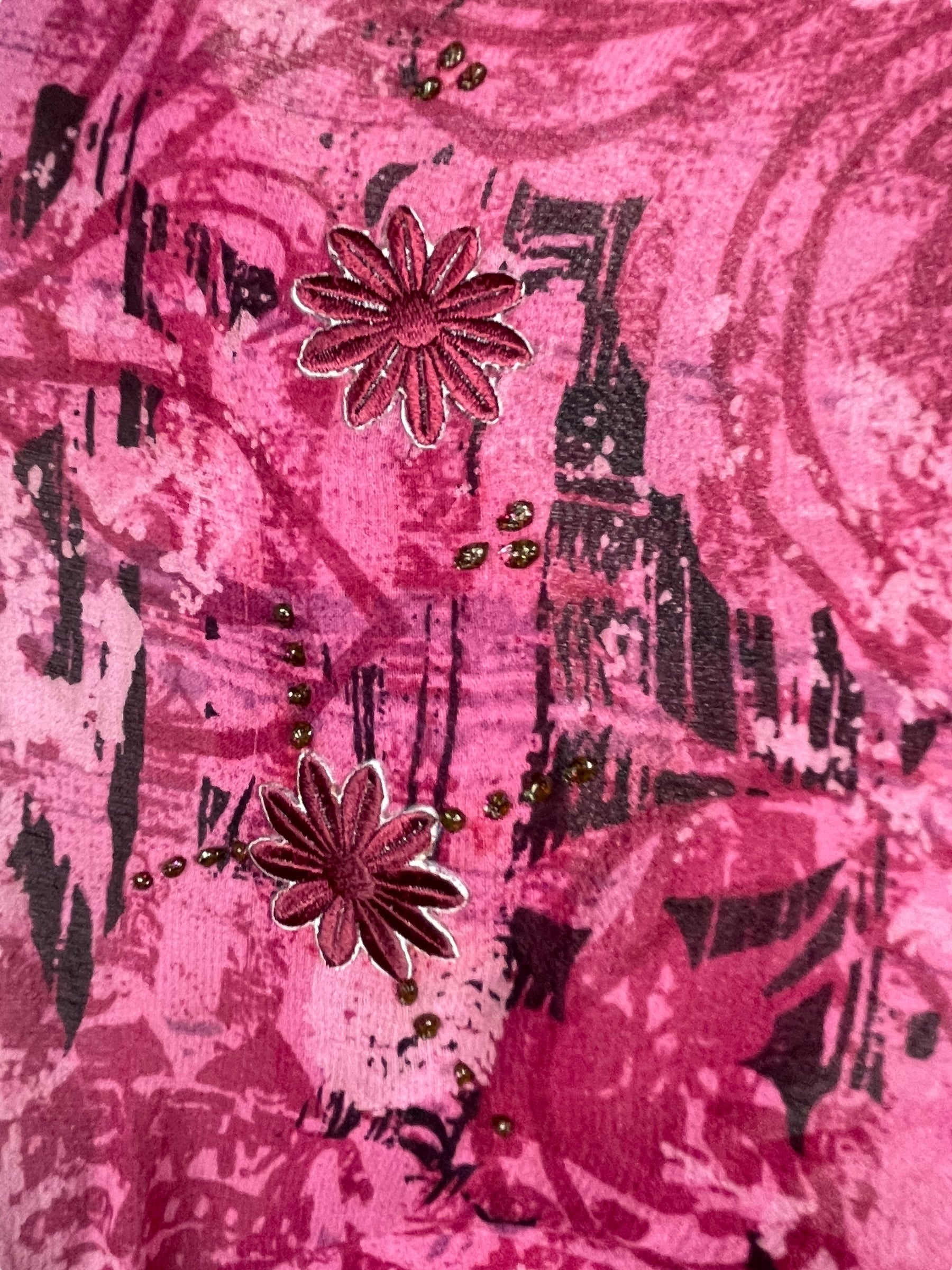 PRG5501 Sheer Avatar Pure Silk Boxy Top