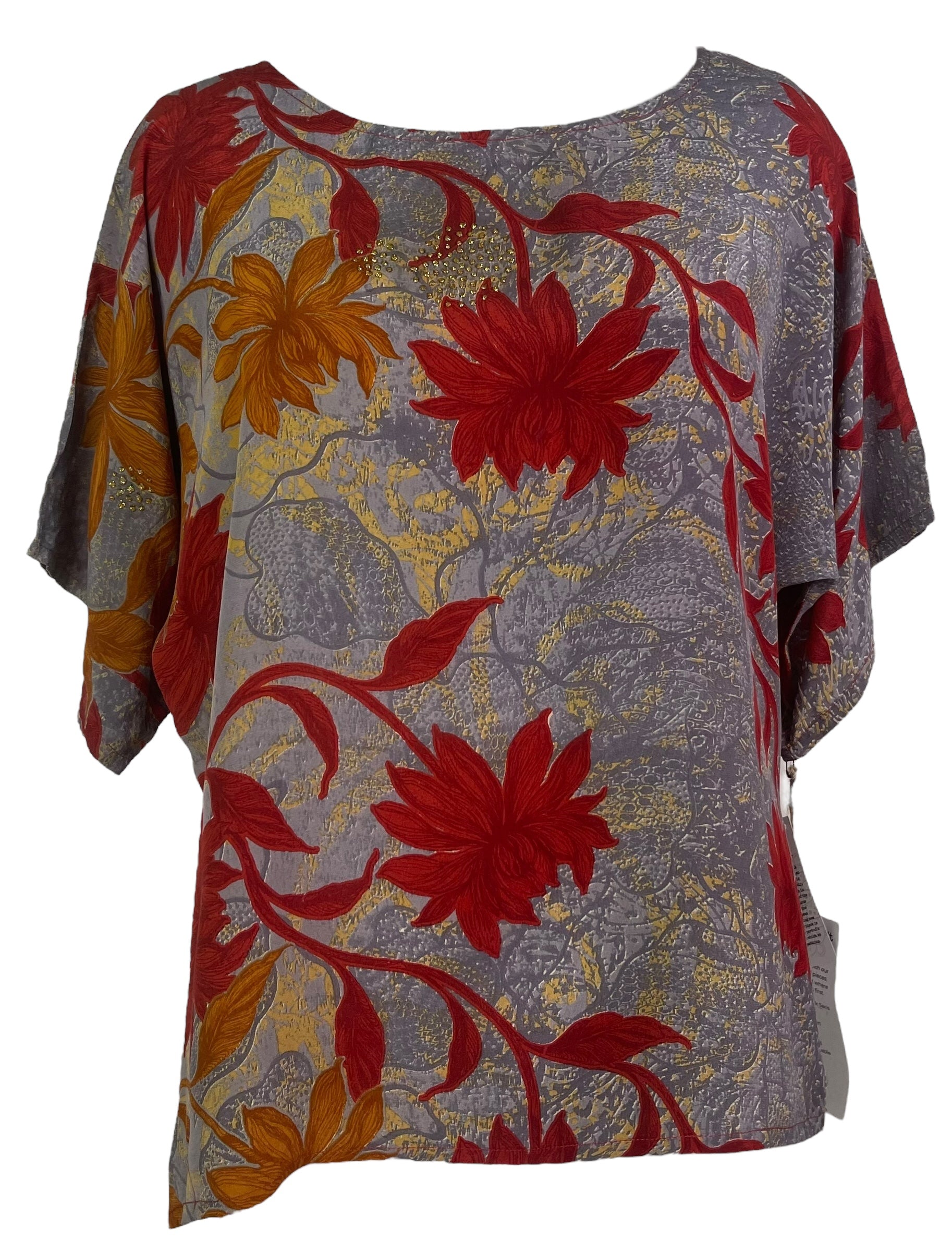 PREVIEW PRC7767 Avatar Pure Silk Side Slit Top