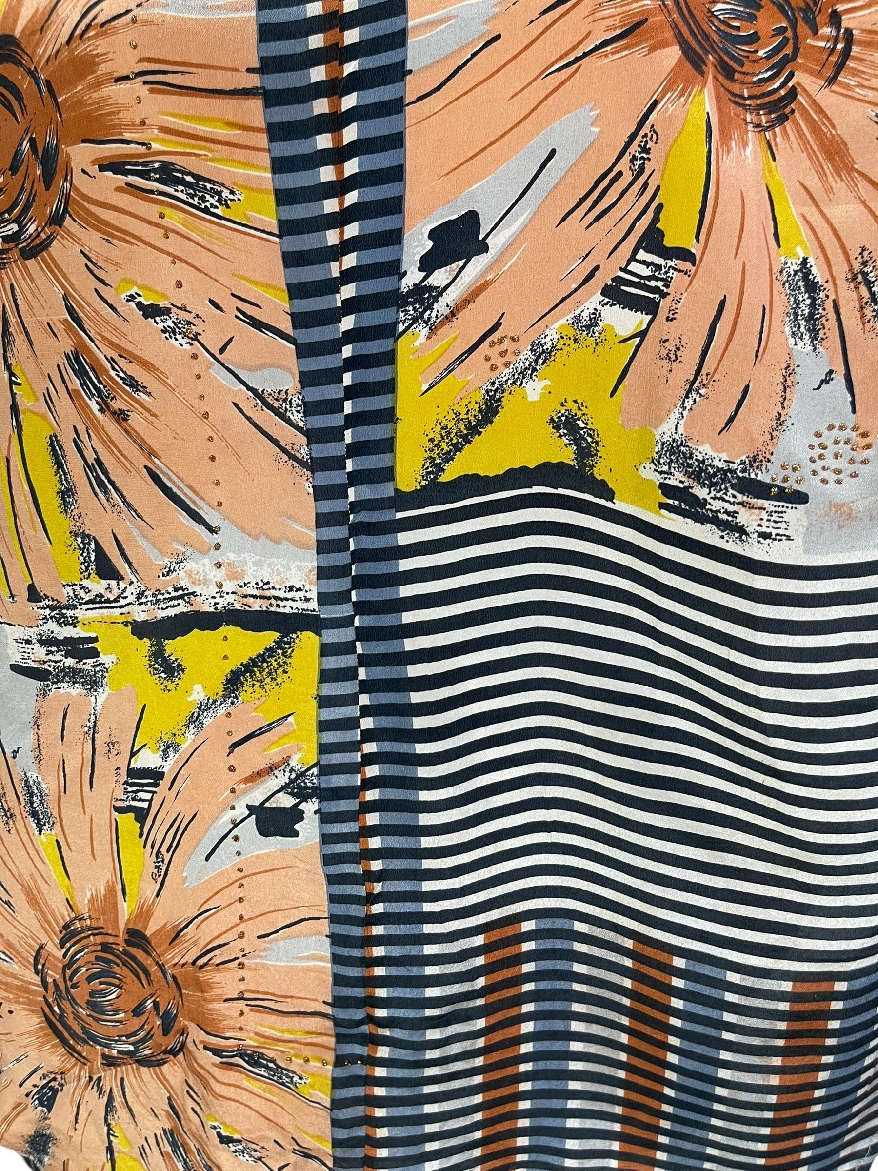 PRC6985 Wabi Sabi Pure Silk Waterfall Top