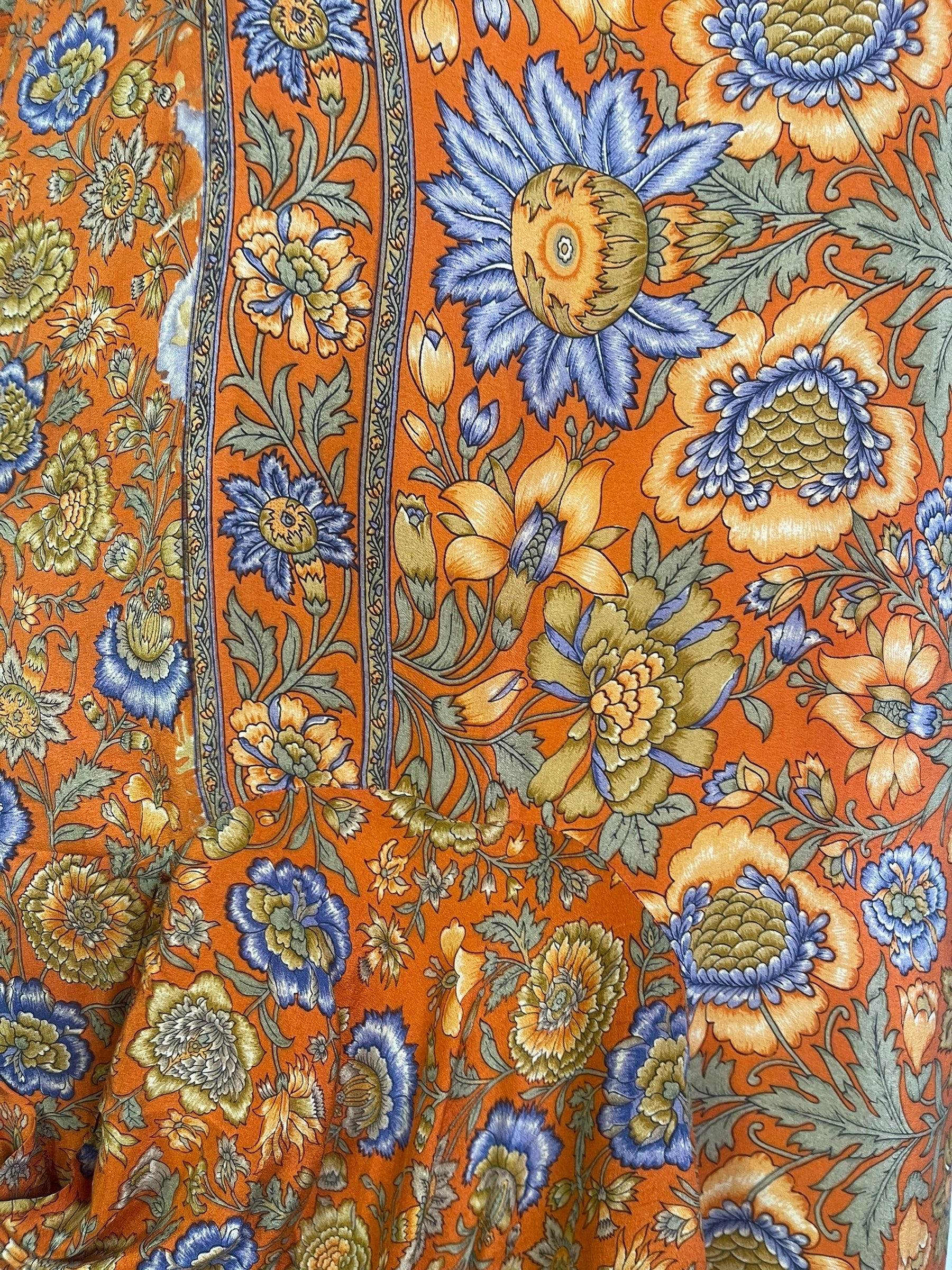 PRC7881 Avatar Pure Silk Self Pocket Tunic Dress