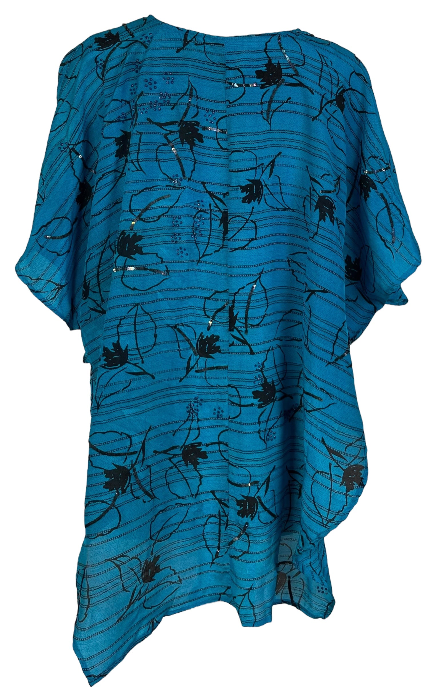 PRC7018 Avatar Pure Silk Waterfall Top