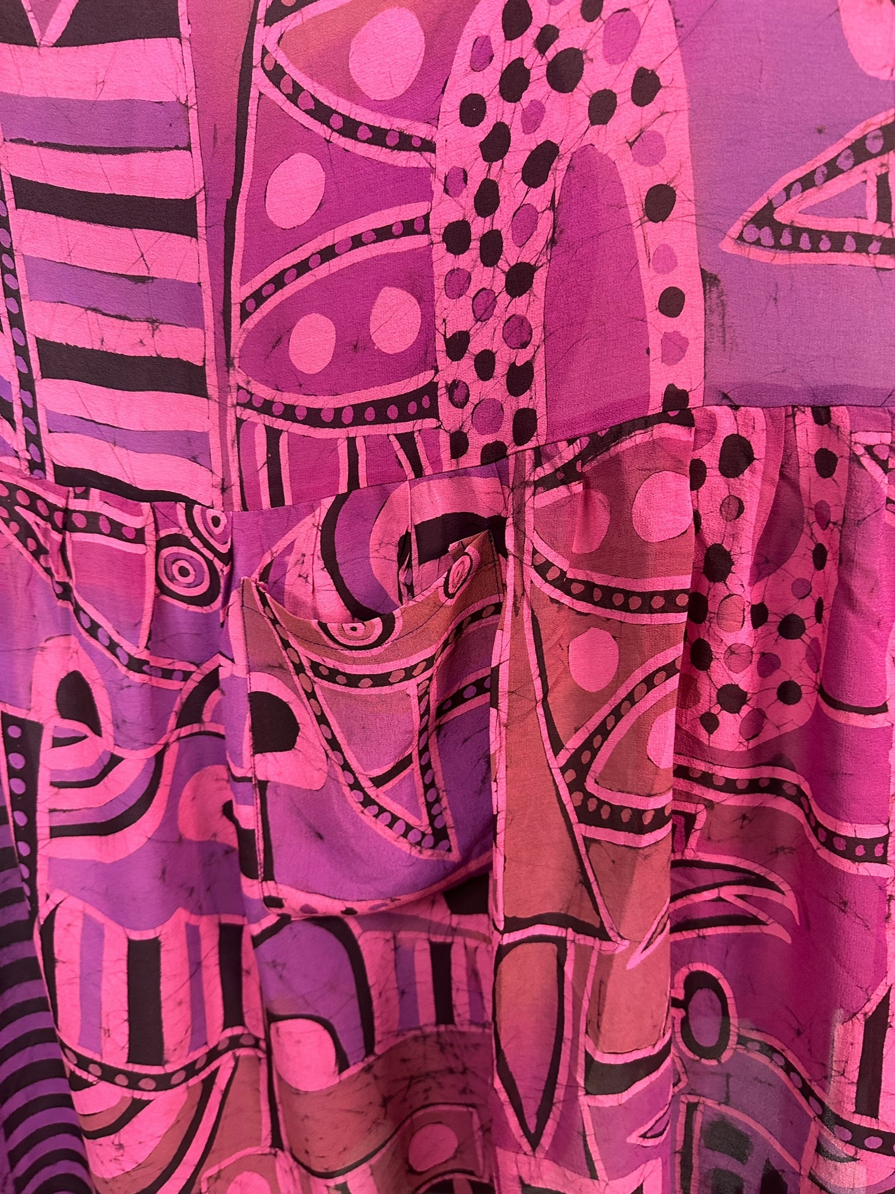 PRG8427 Sheer Avatar Pure Silk Boxy Babydoll Dress