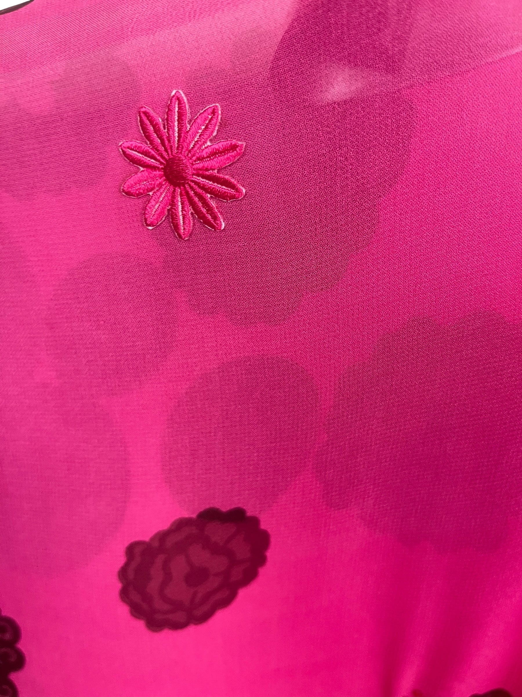 PRG8726 Sheer Avatar Pure Silk Hi Lo Top