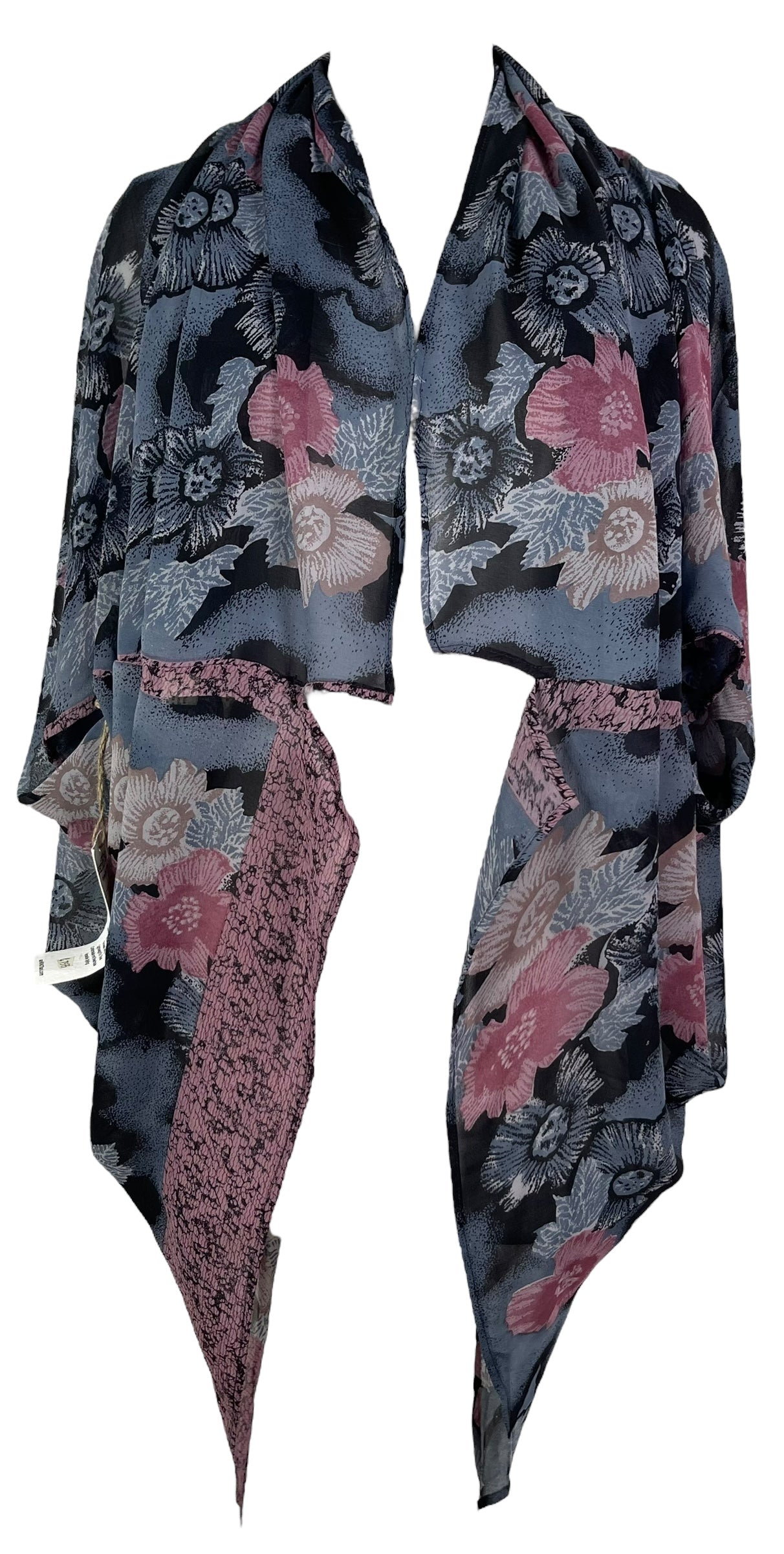 PRG7575 Sheer Avatar Pure Silk Cardigan