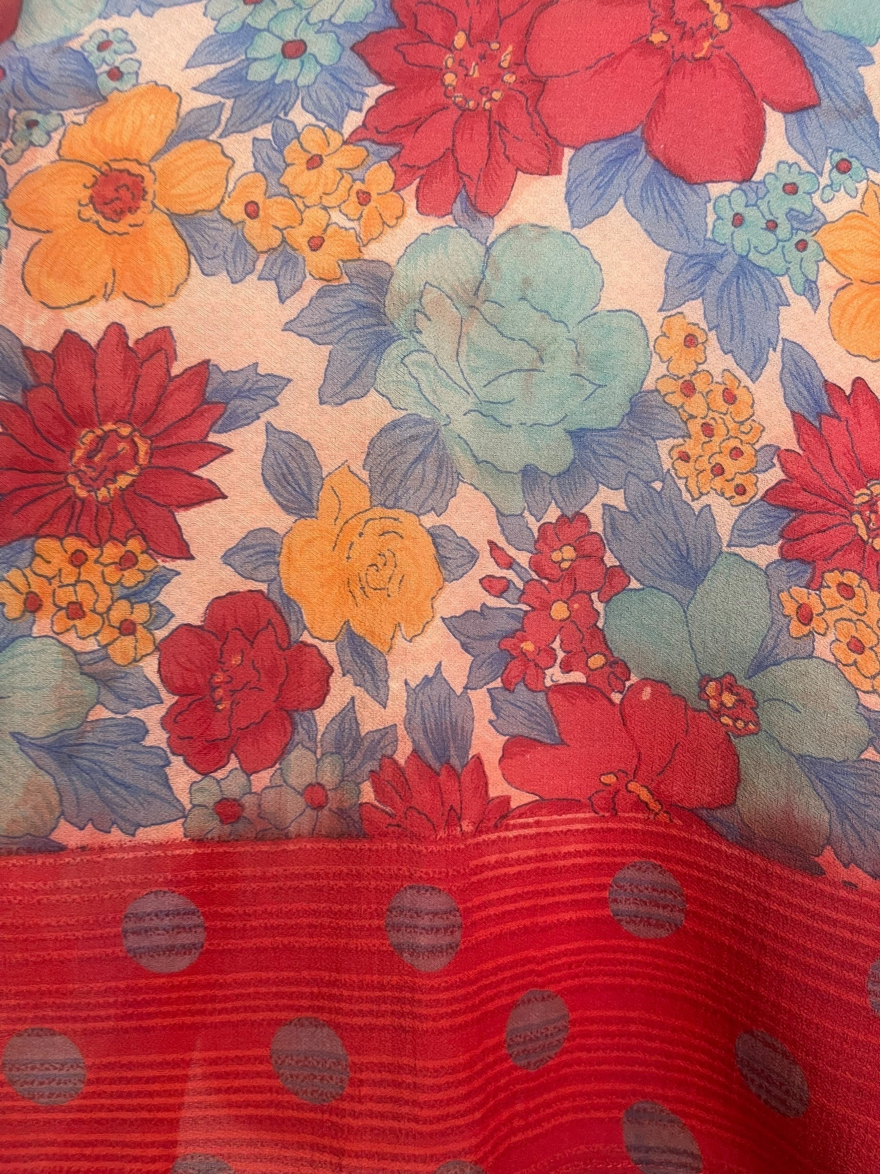 PRG8533 Sheer Wabi Sabi Pure Silk Kimono-Sleeved Top