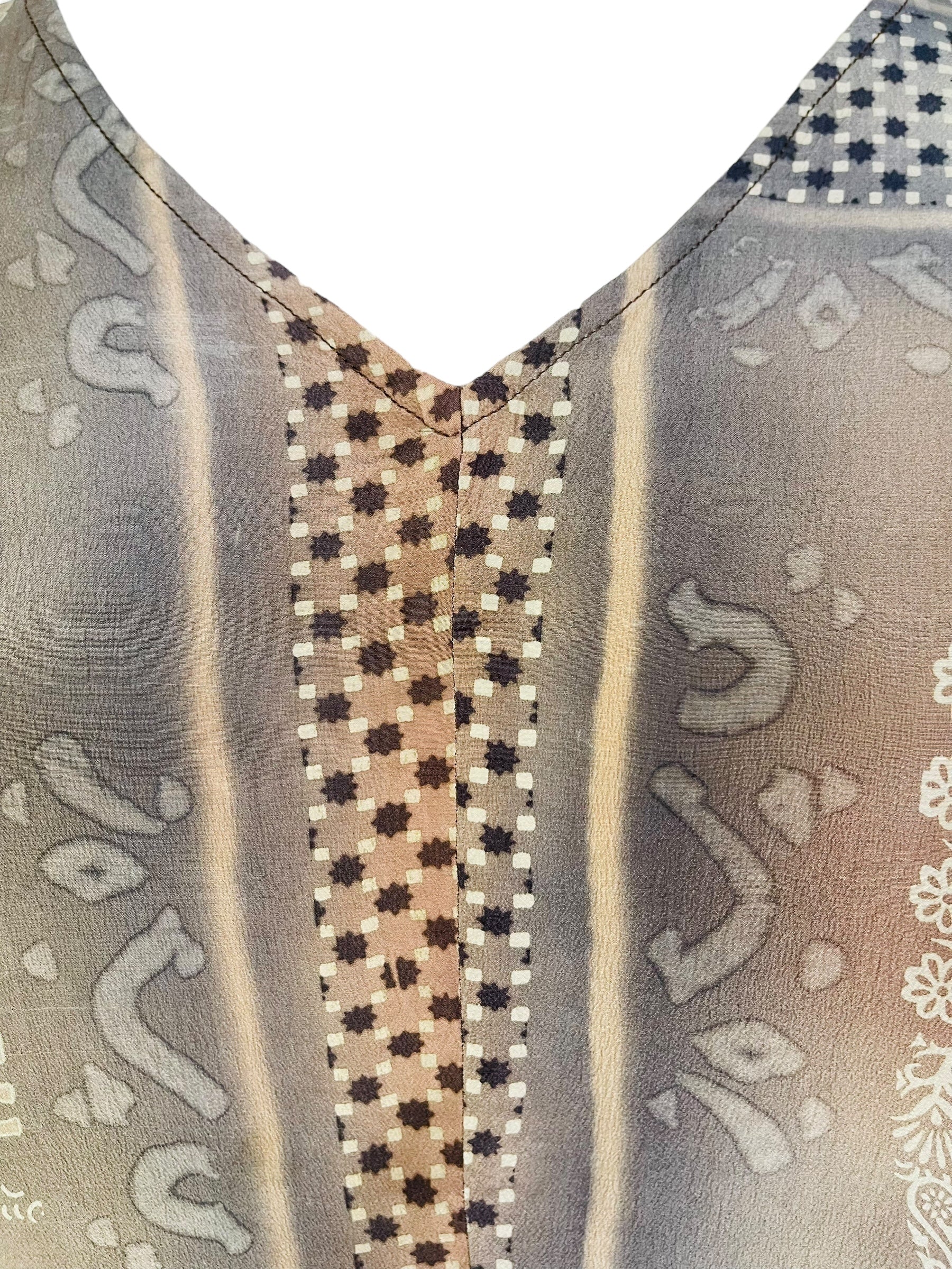 PRC6681 Wabi Sabi Pure Silk Waterfall Top