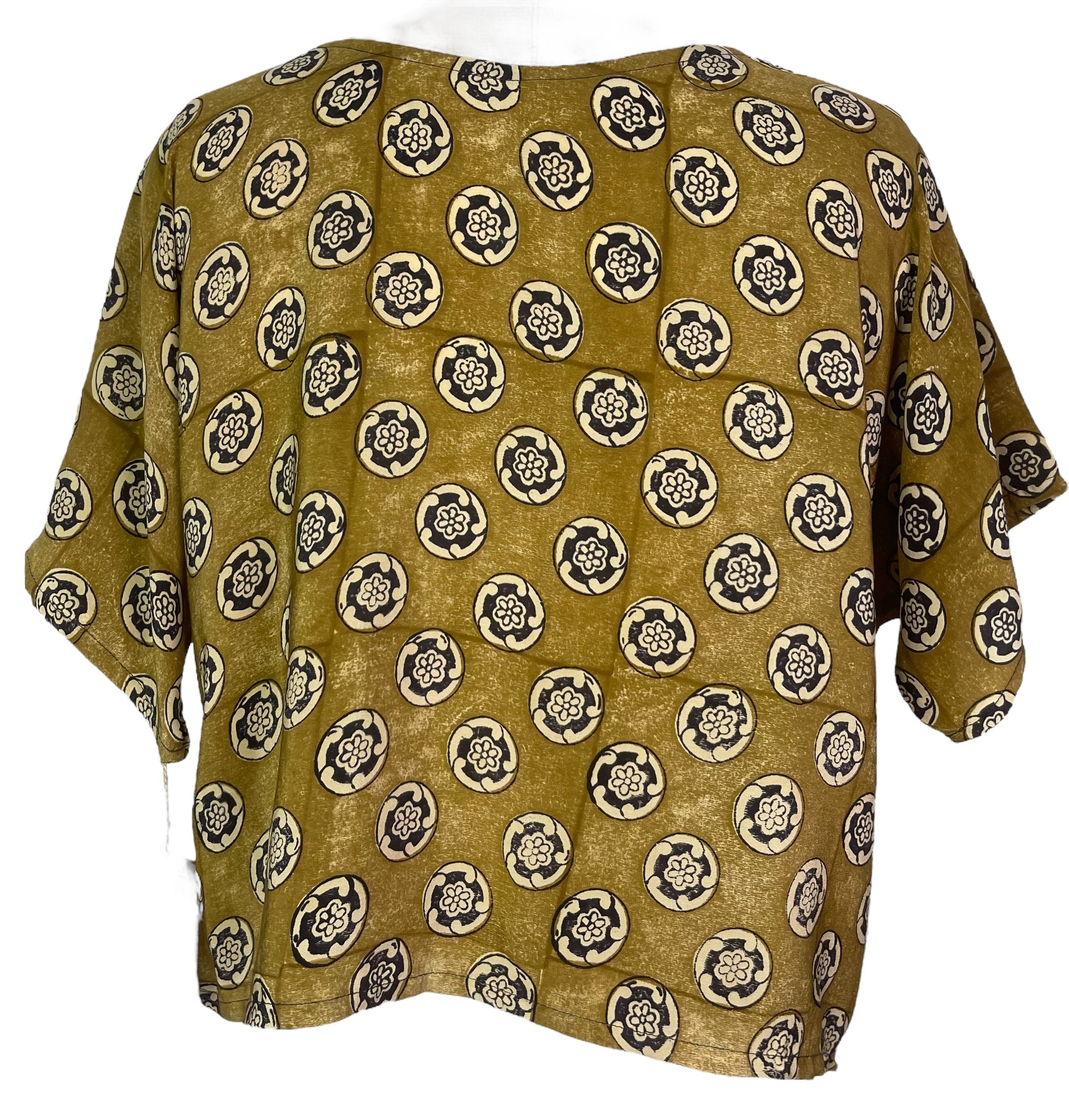 PRC7937 Avatar Pure Silk Boxy Top