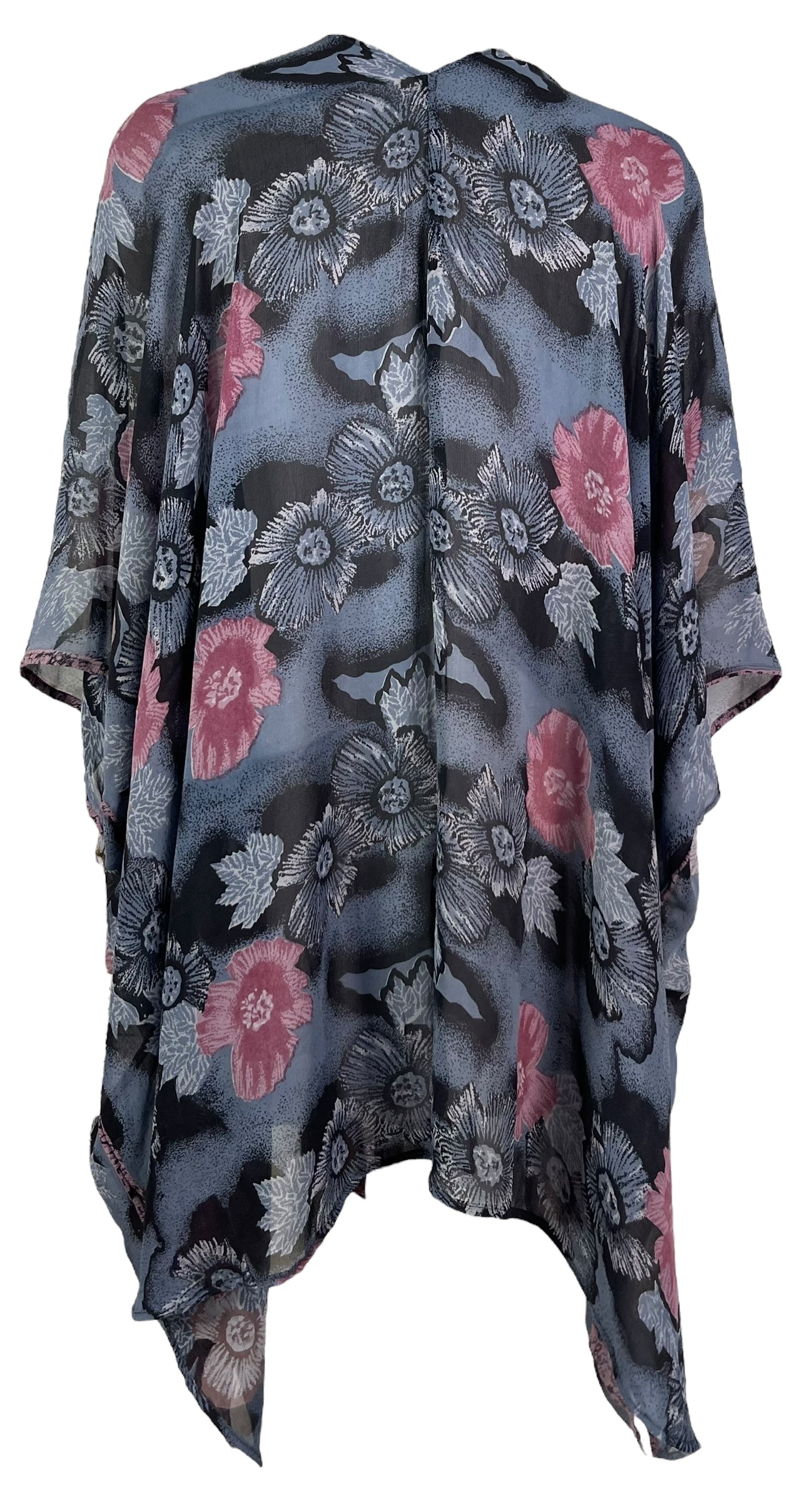 PRG7575 Sheer Avatar Pure Silk Cardigan