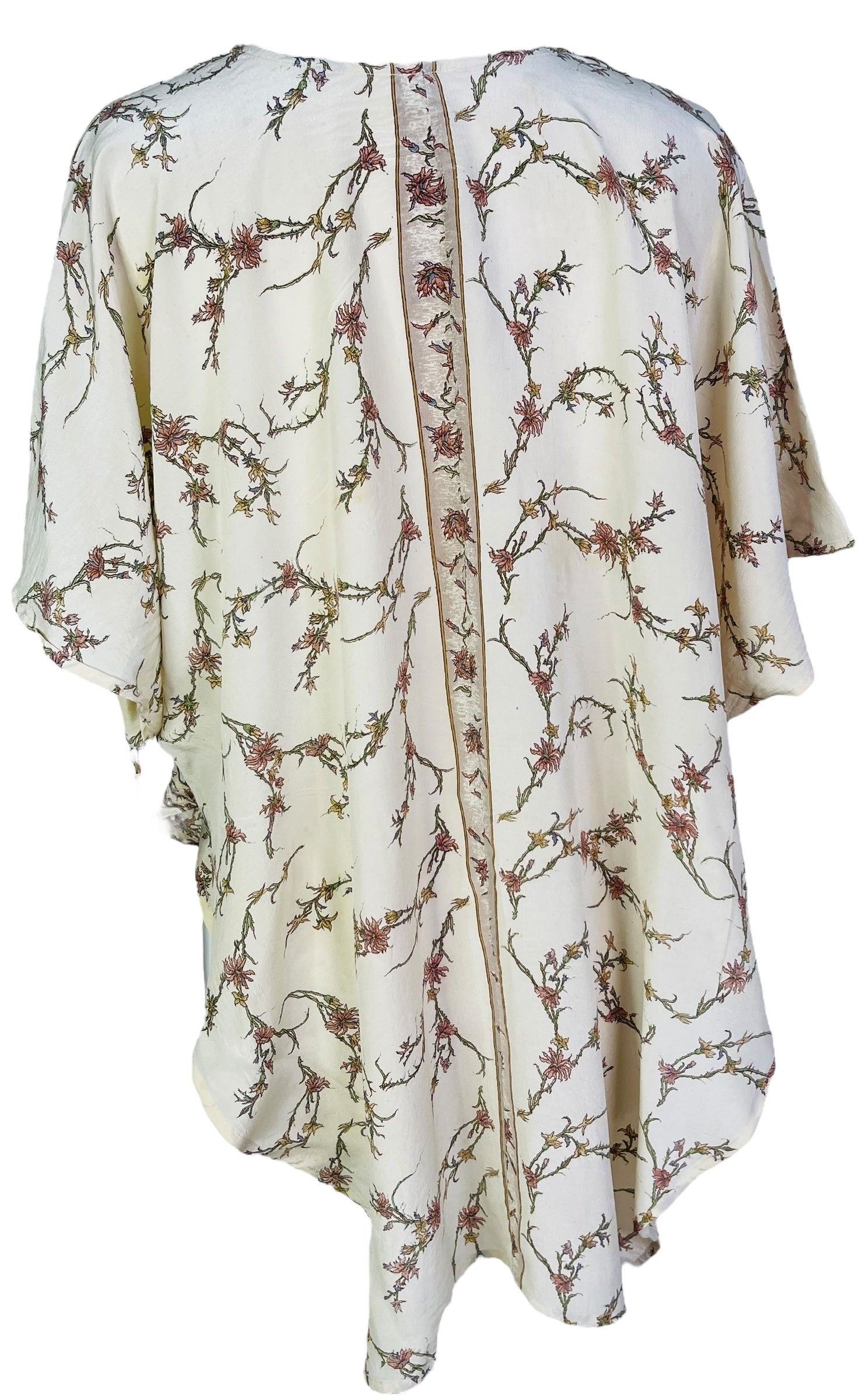 PRC6666 Wabi Sabi Pure Silk Waterfall Top