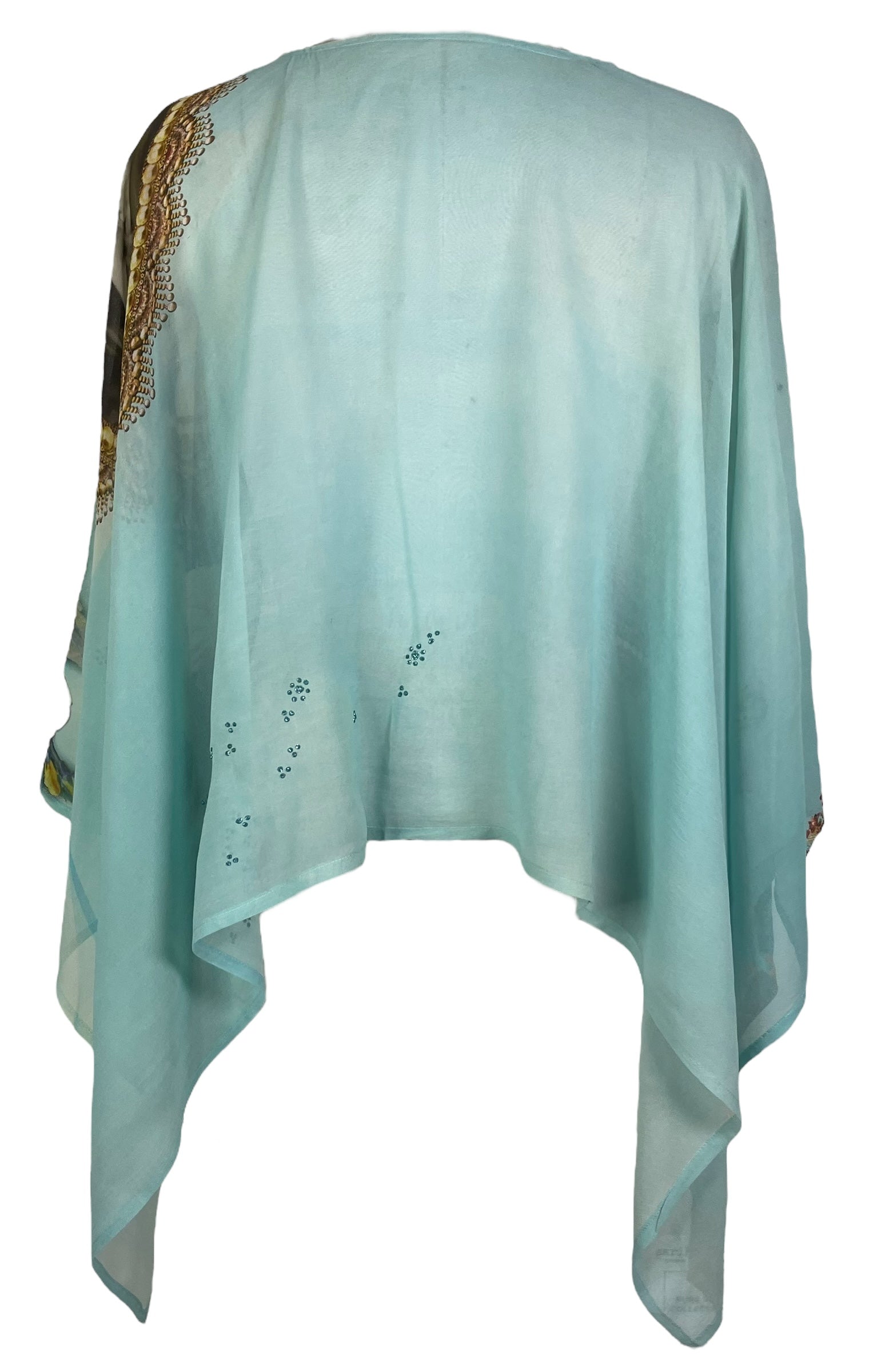 PREVIEW PRG8040A Sheer Pure Silk Wabi Sabi Capelet Poncho by DECEMBER2025 – Handmade ethical Poncho from sariKNOTsari using upcycled silk. Designed in Canada for travel and slow fashion, loved from Toronto to LA to Sydney.