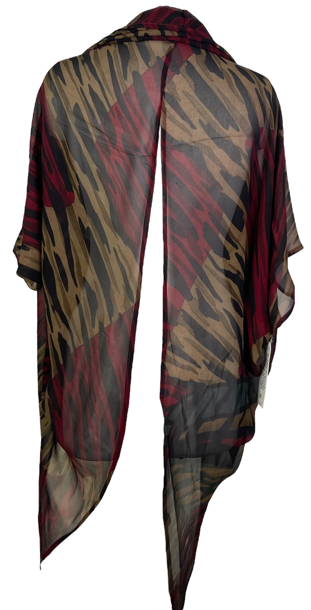 PRG6855 Sheer Avatar Pure Silk Cardigan