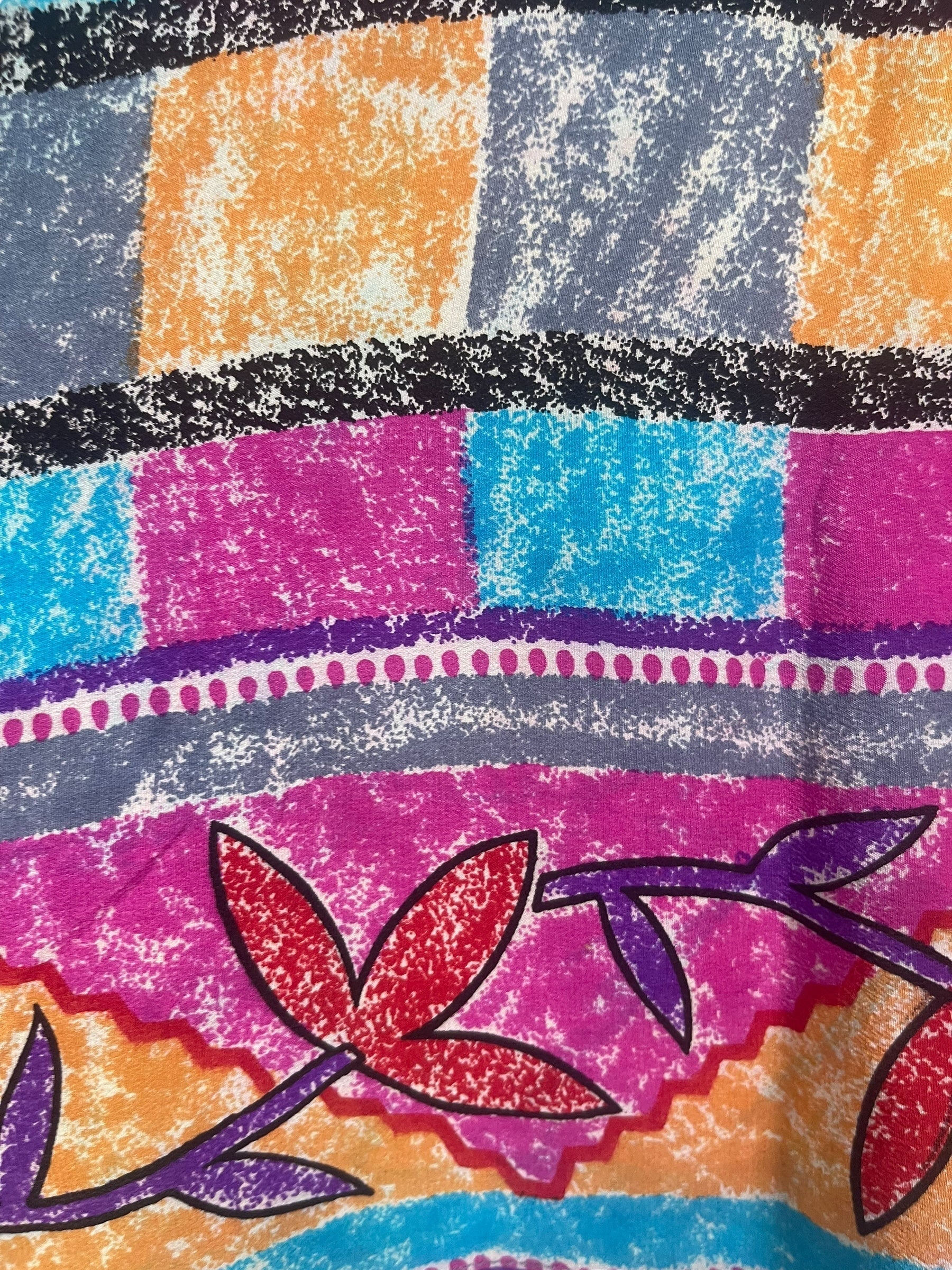 PRC7521 Avatar Pure Silk Capelet Poncho