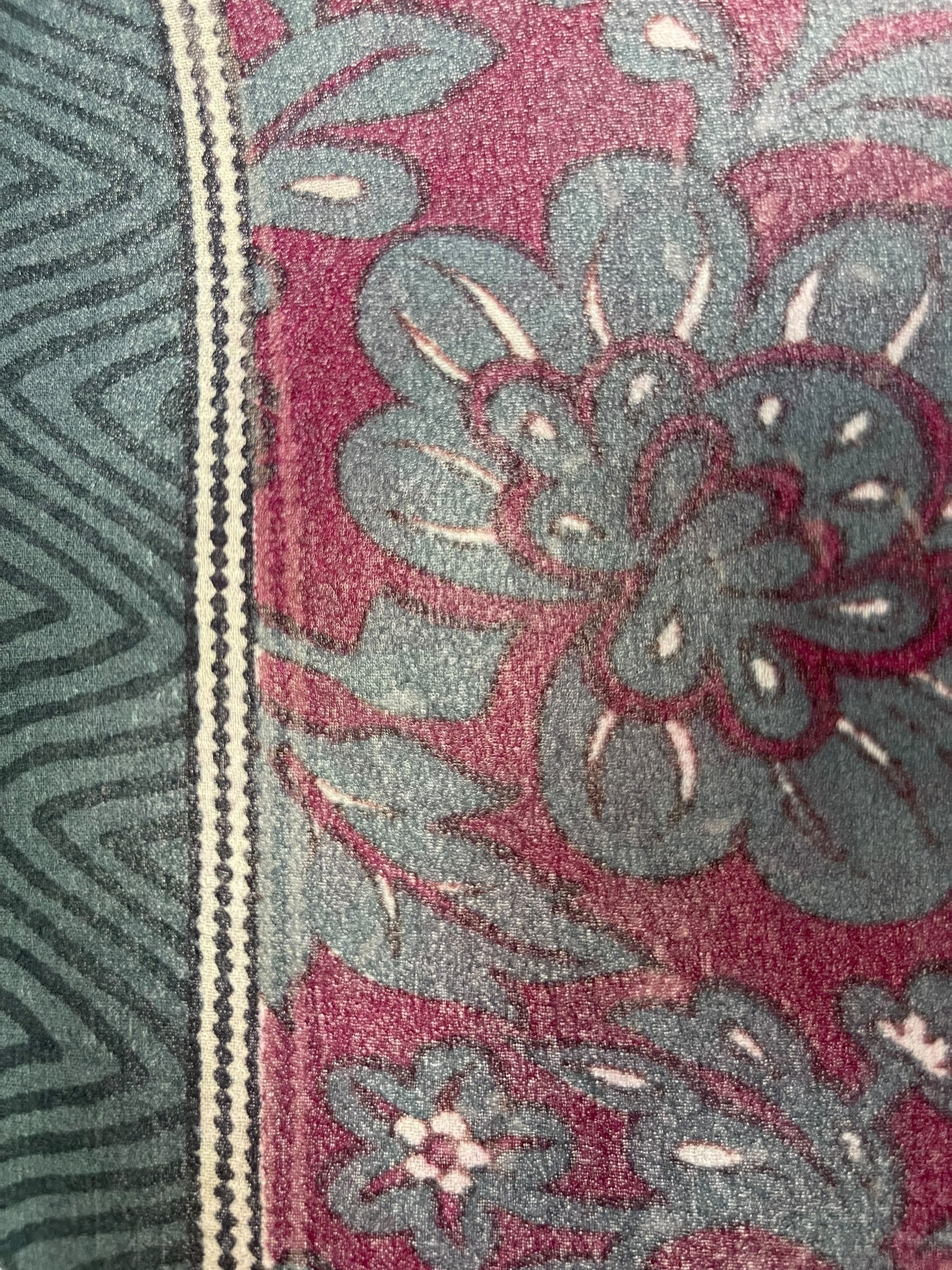 LADY LUCK PRG7183 Sheer Avatar Pure Silk Sculptural Long Tunic Dress