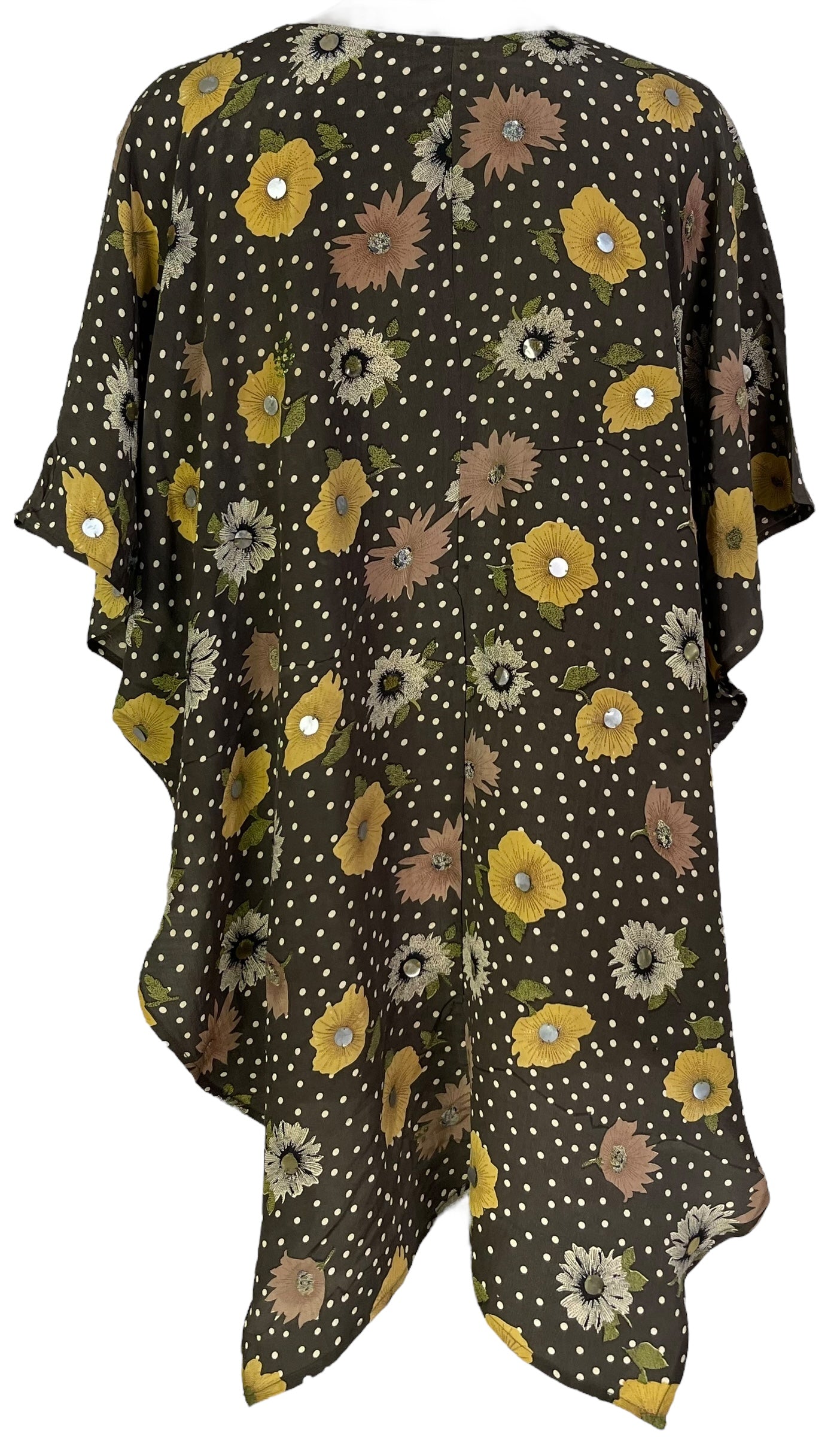 PRC7009 Avatar Pure Silk Waterfall Top