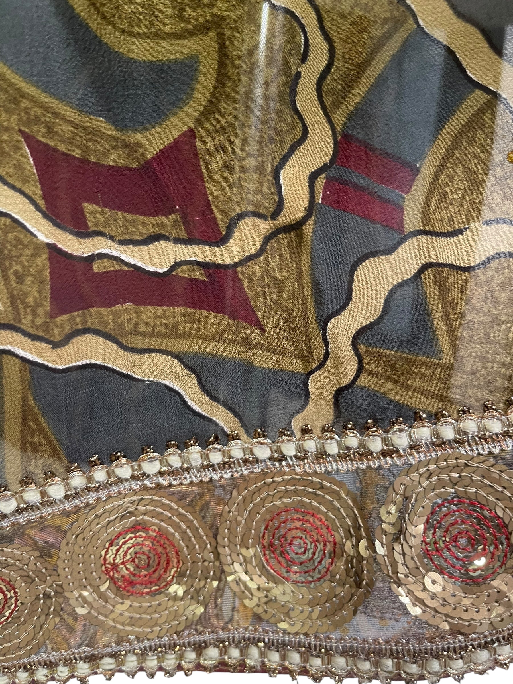 PRG7738 Sheer Avatar Pure Silk Boxy Babydoll Dress