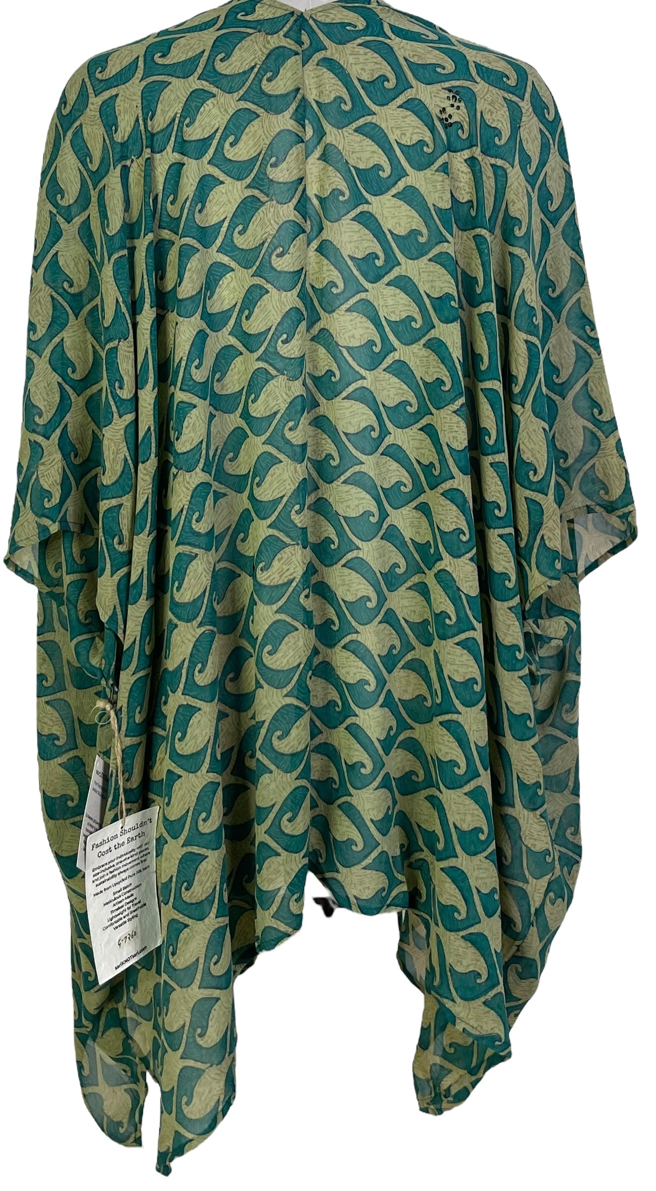 PRG7260 Sheer Avatar Pure Silk Cardigan