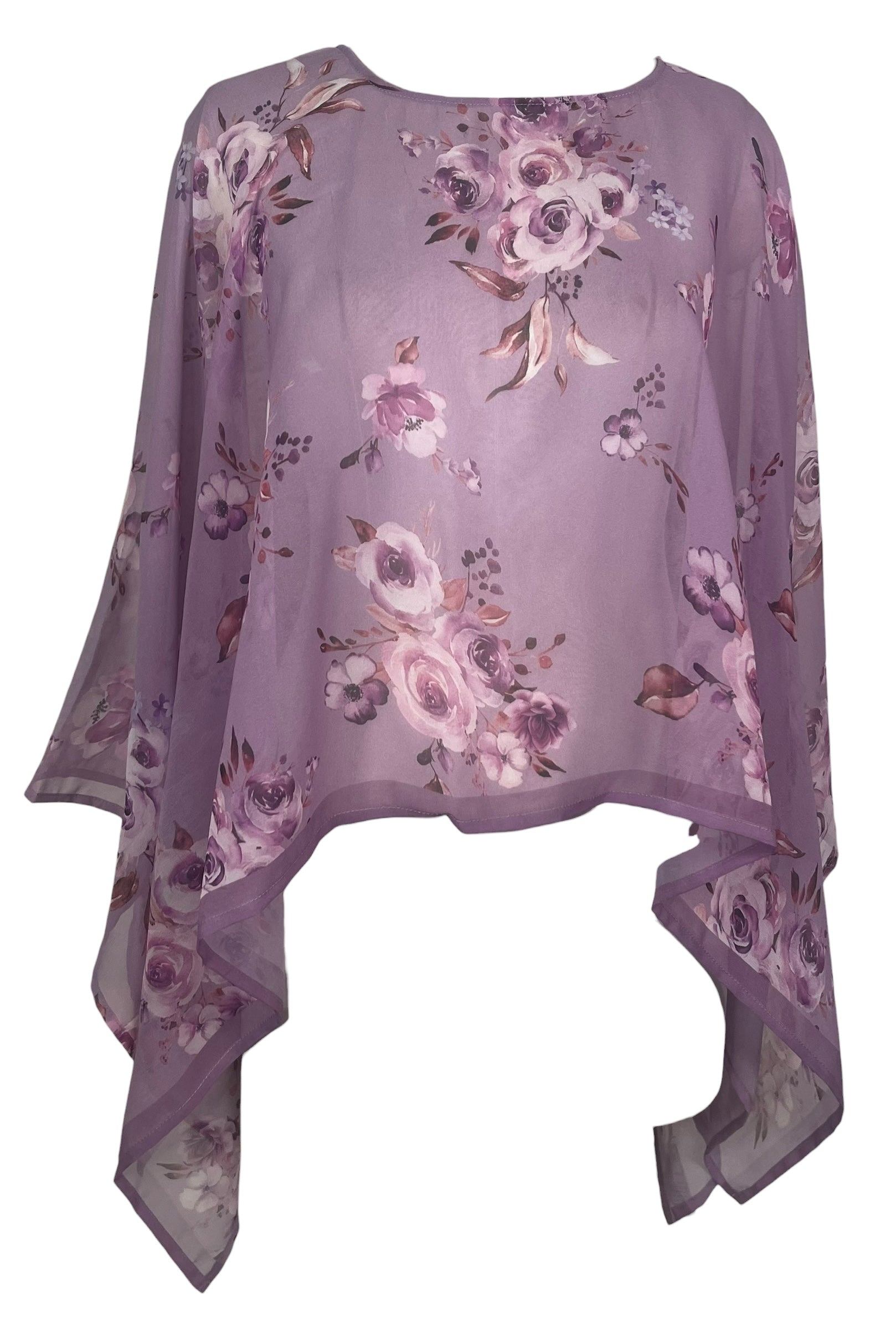 PREVIEW PRG8599 Sheer Avatar Pure Silk Capelet Poncho by FEBRUARY2026 – Handmade ethical Poncho from sariKNOTsari using upcycled silk. Designed in Canada for travel and slow fashion, loved from Toronto to LA to Sydney.