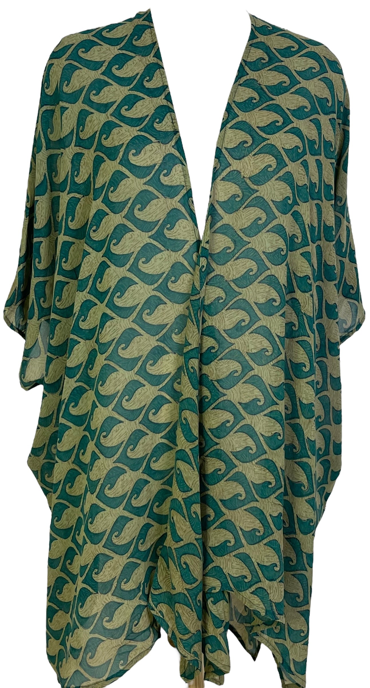 PRG7260 Sheer Avatar Pure Silk Cardigan