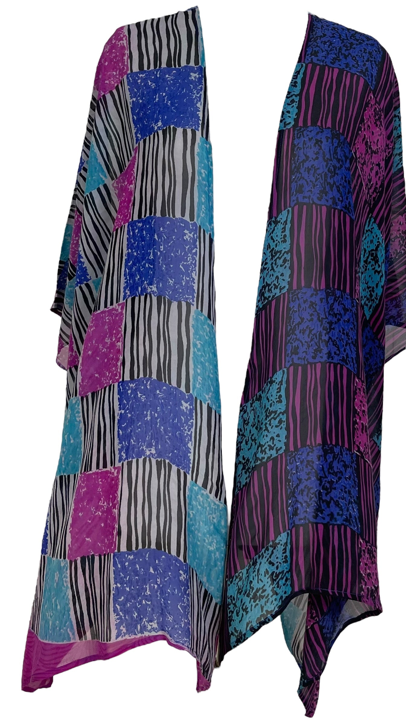 PRG6857 Sheer Wabi Sabi Pure Silk Cardigan