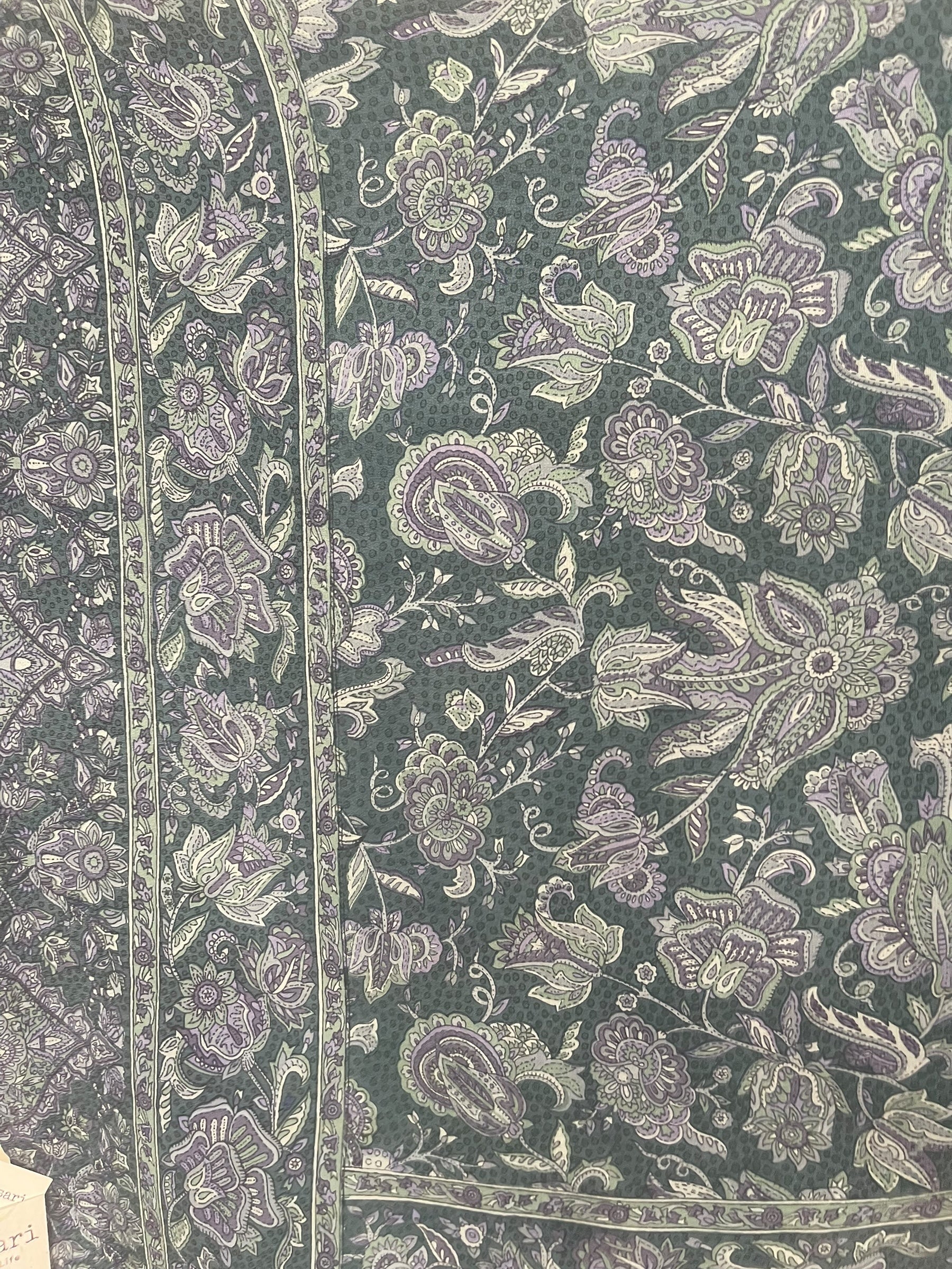 PREVIEW PRC7865 Avatar Pure Silk Capelet Poncho by DECEMBER2025 – Handmade ethical Poncho from sariKNOTsari using upcycled silk. Designed in Canada for travel and slow fashion, loved from Toronto to LA to Sydney.