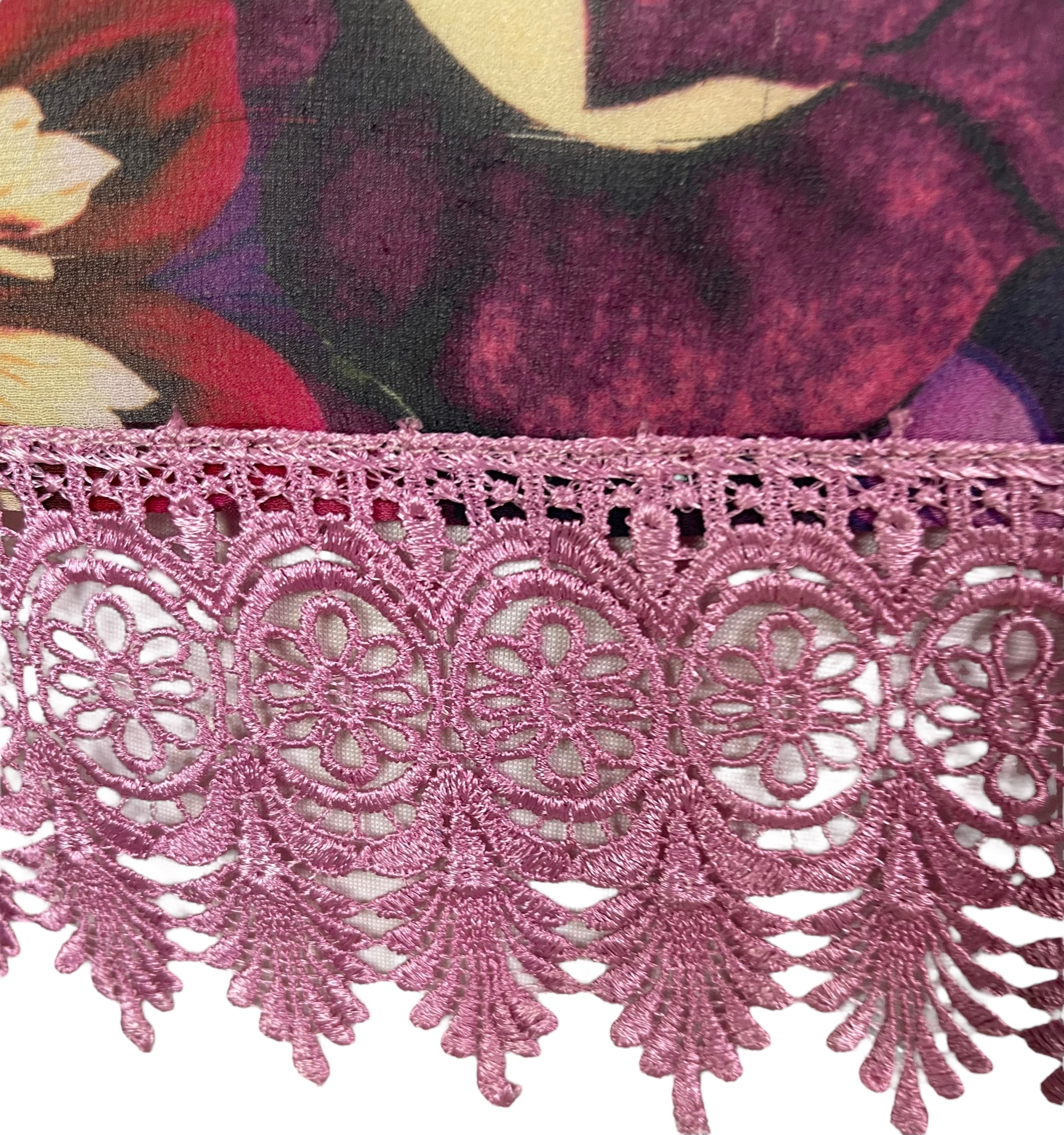 PRG6424 Sheer Wabi Sabi Pure Silk Side Slit Top