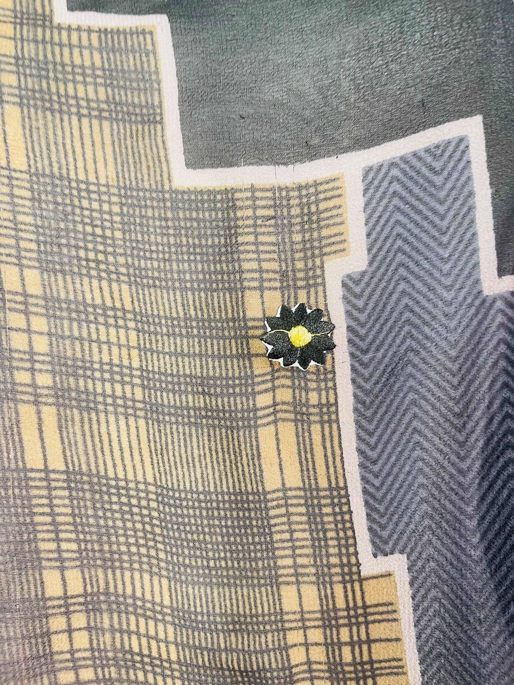 PRG7862 Sheer Avatar Pure Silk Capelet Poncho