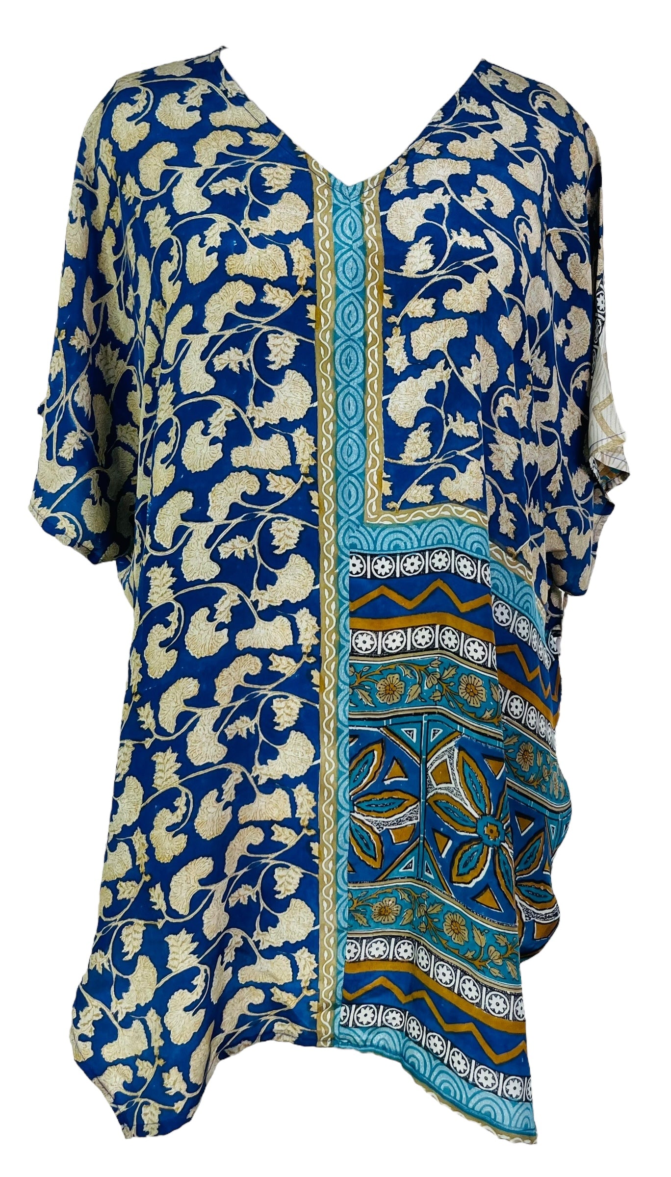 PRC7563 Avatar Pure Silk Waterfall Top