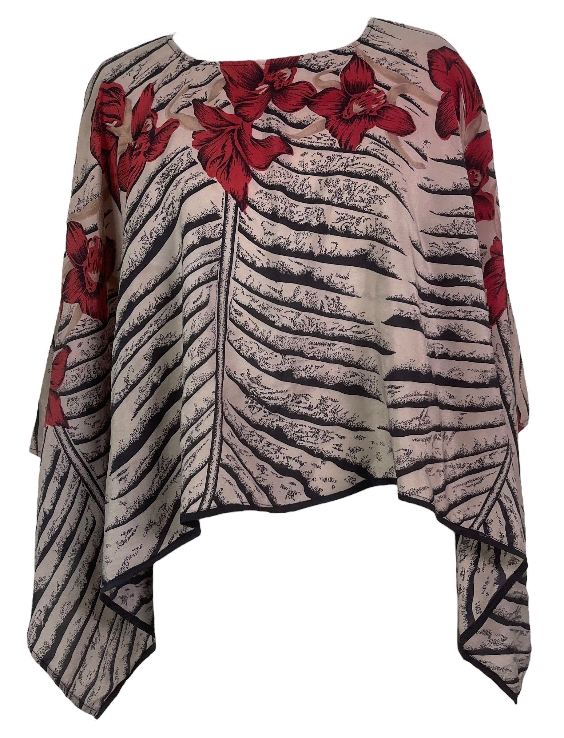 PREVIEW PRC7505 Pure Silk Wabi Sabi Capelet Poncho by DECEMBER2025 – Handmade ethical Poncho from sariKNOTsari using upcycled silk. Designed in Canada for travel and slow fashion, loved from Toronto to LA to Sydney.
