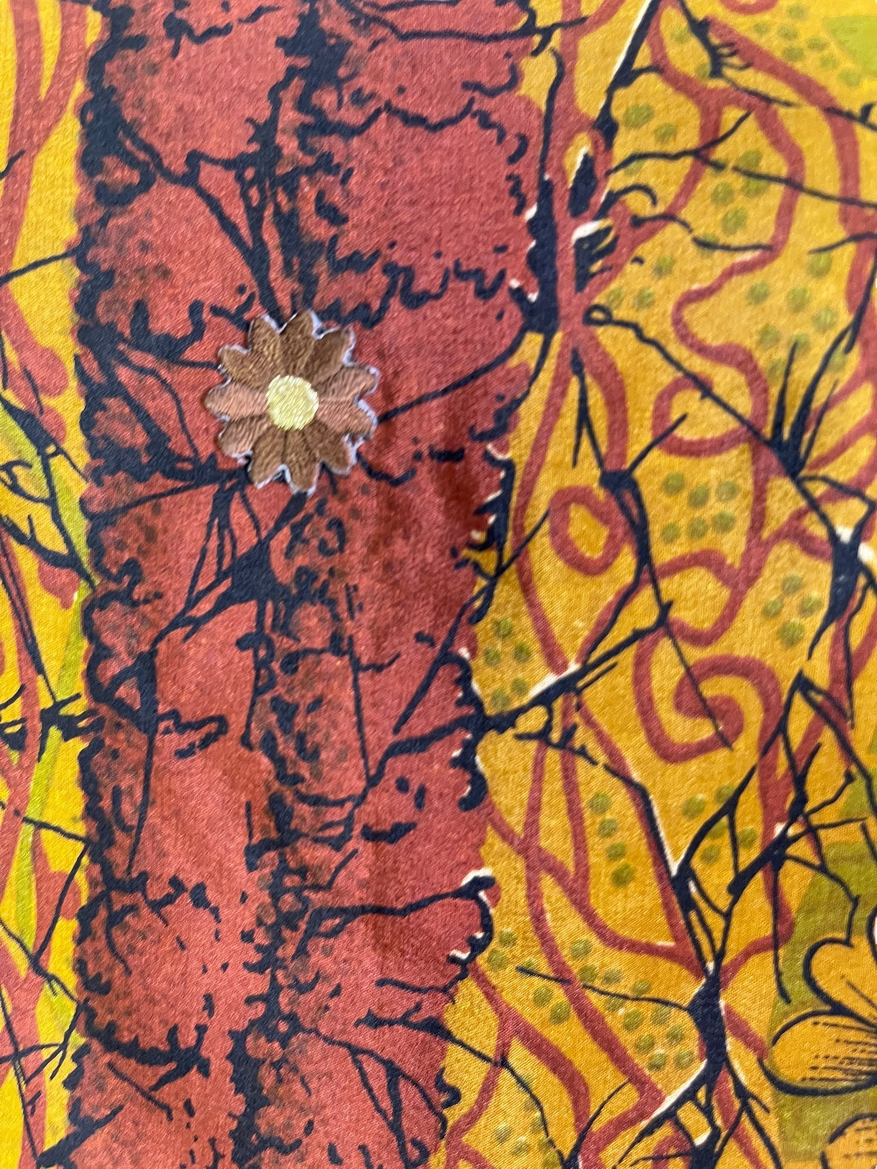 PRC6861 Avatar Pure Silk Capelet Poncho