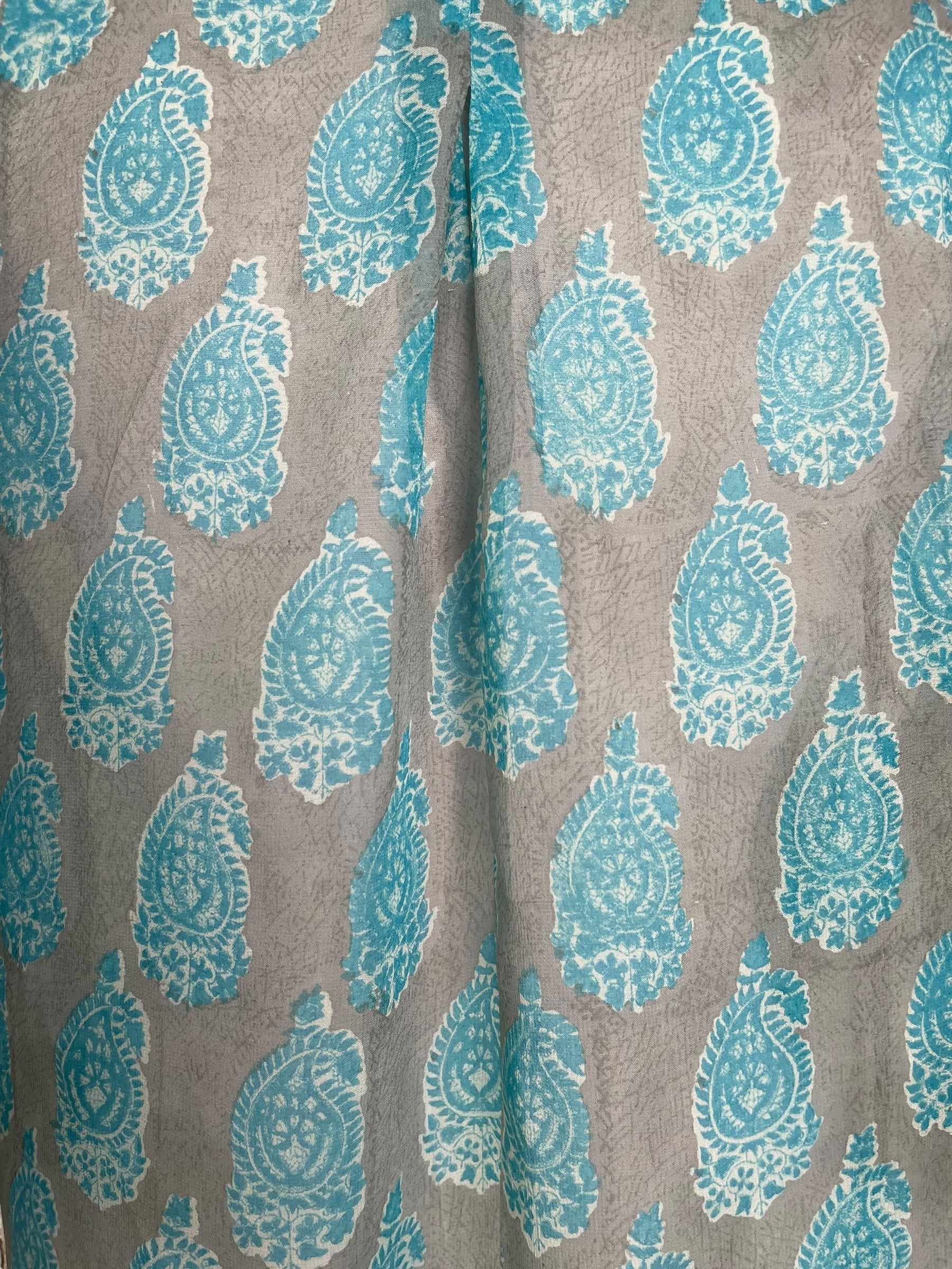 PRG7781 Sheer Avatar Pure Silk Self Pocket Tunic Dress