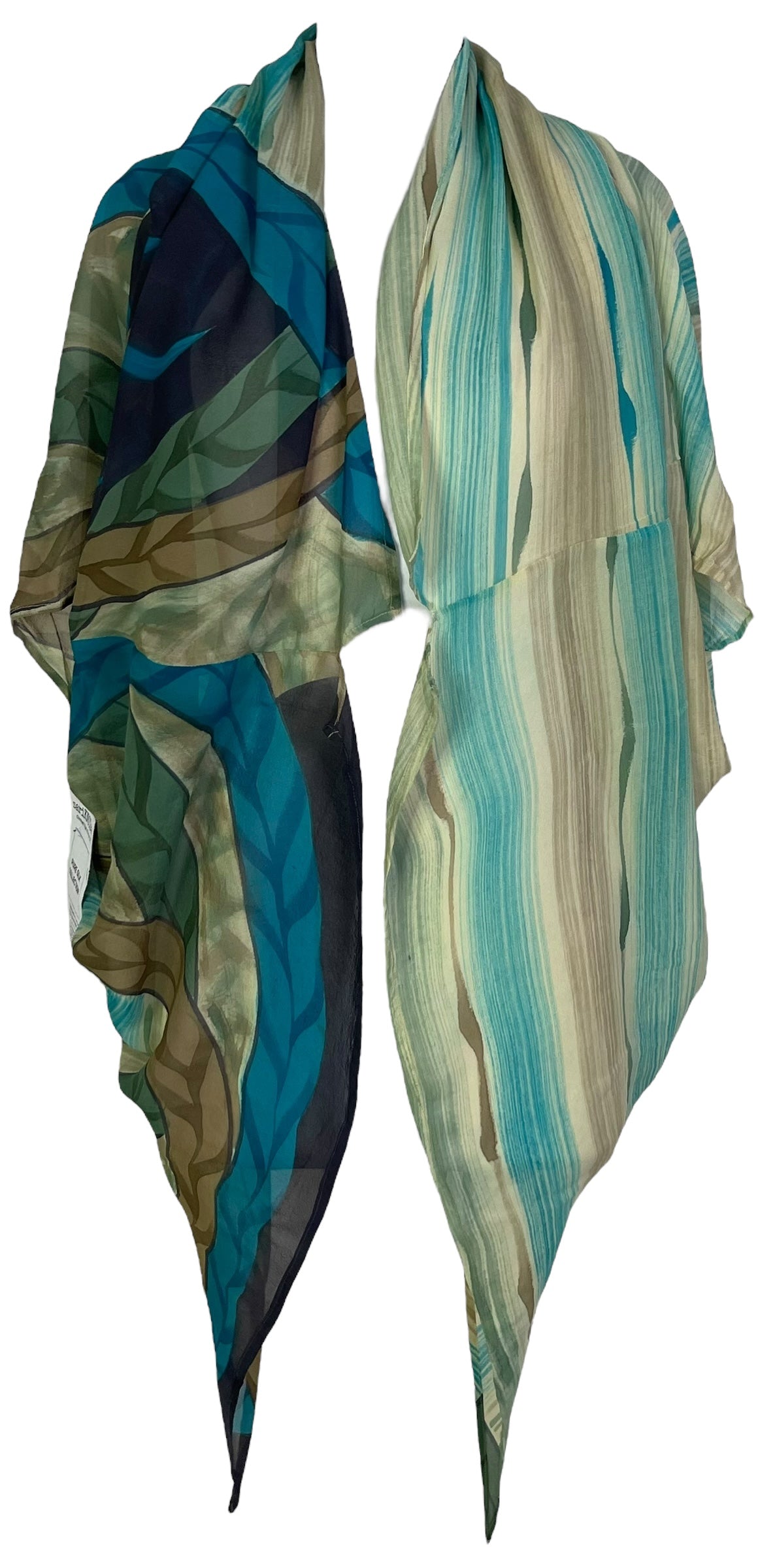 PRG7075 Sheer Wabi Sabi Pure Silk Cardigan