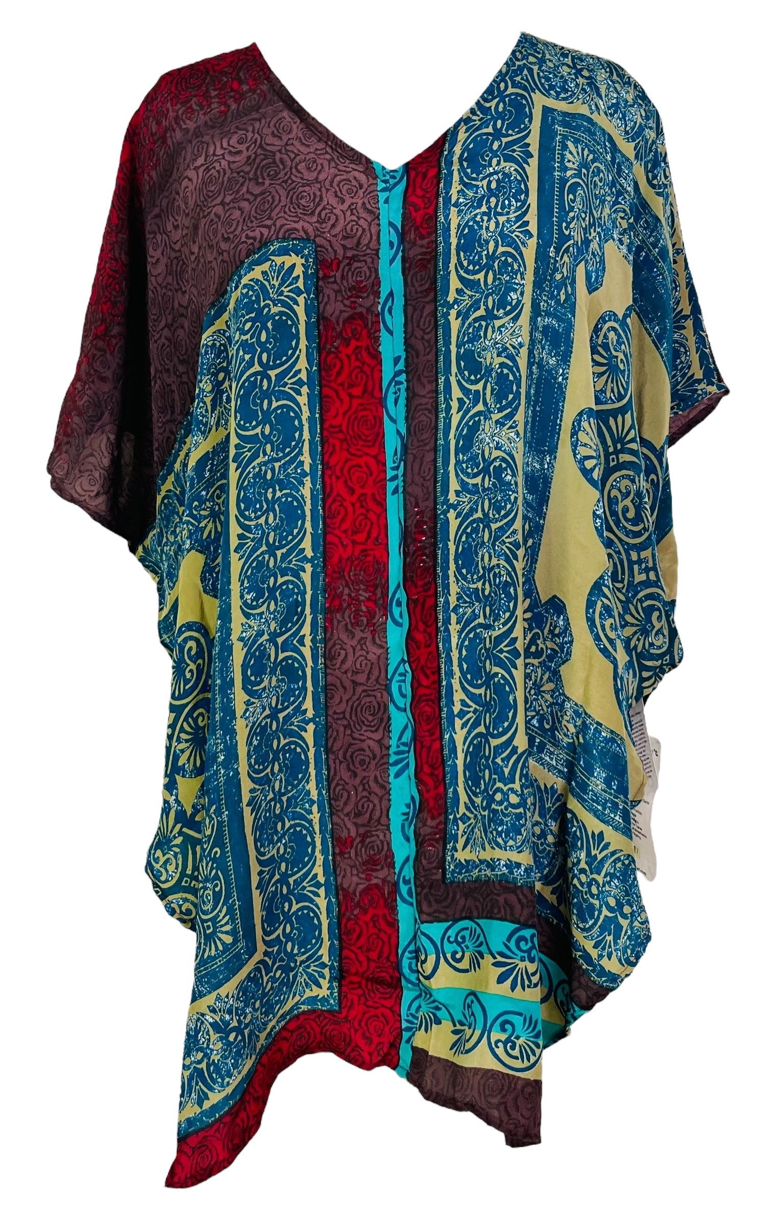 PRC6981 Wabi Sabi Pure Silk Waterfall Top