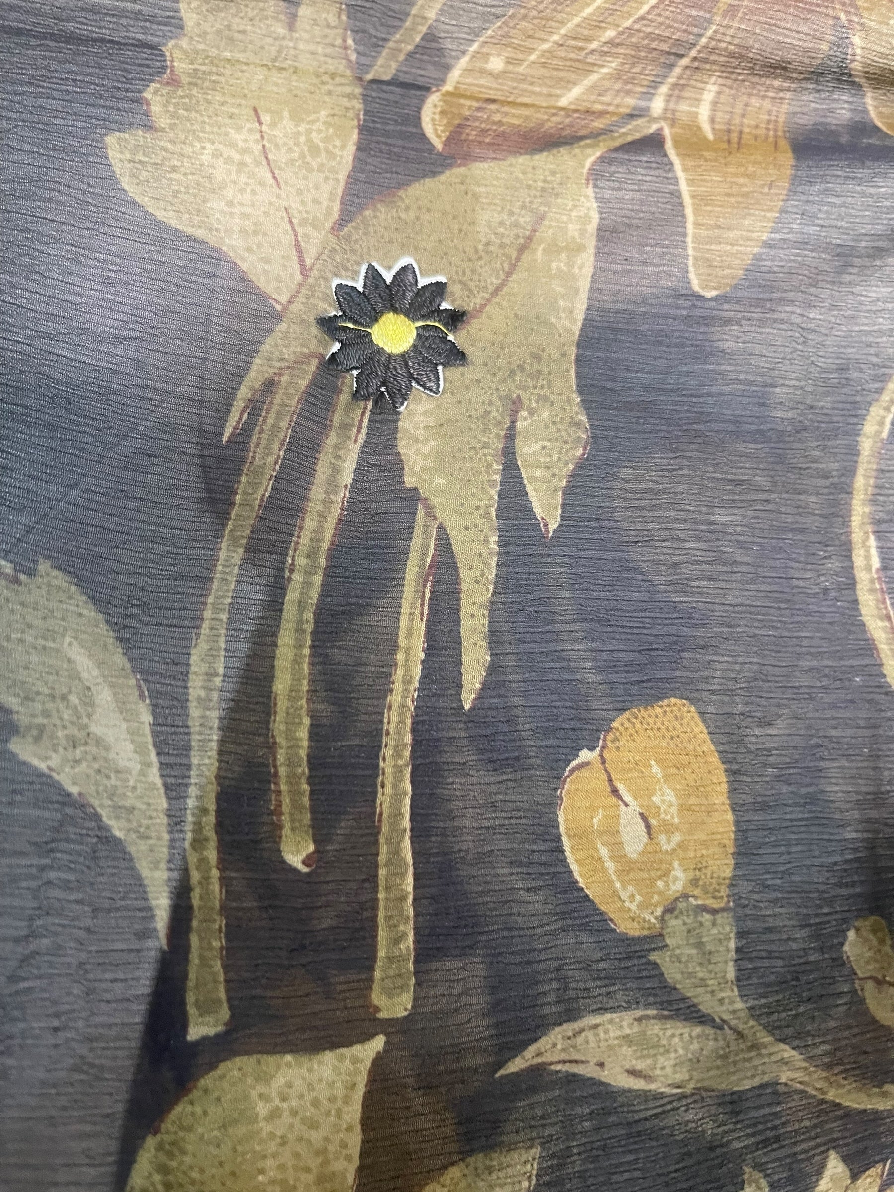 PREVIEW PCH8730 Avatar Very Sheer Pure Silk Versatile Vest by MARCH2026 – Handmade ethical Vest from sariKNOTsari using upcycled silk. Designed in Canada for travel and slow fashion, loved from Toronto to LA to Sydney.