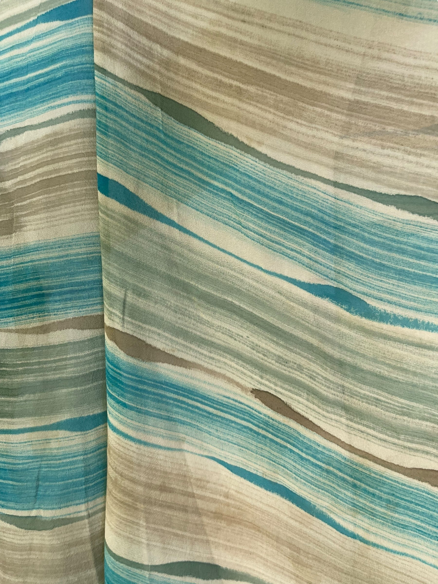 PRG7075 Sheer Wabi Sabi Pure Silk Cardigan