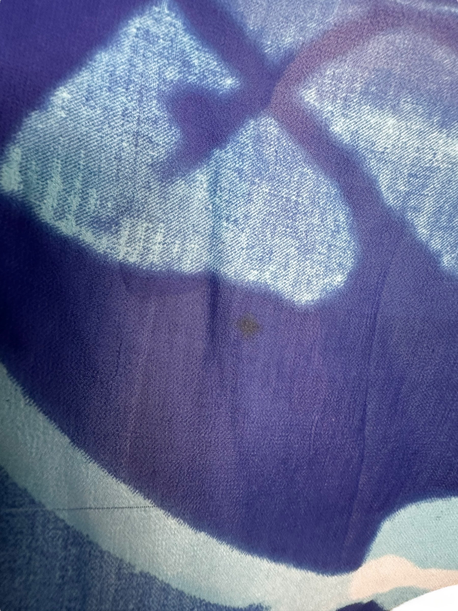 PRG6625 Sheer Wabi Sabi Pure Silk Side Slit Top