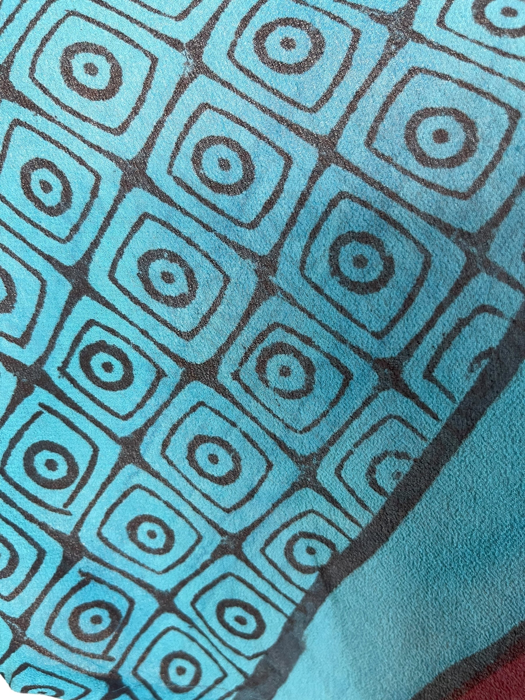 PRG6594 Wabi Sabi Pure Silk Boxy Top