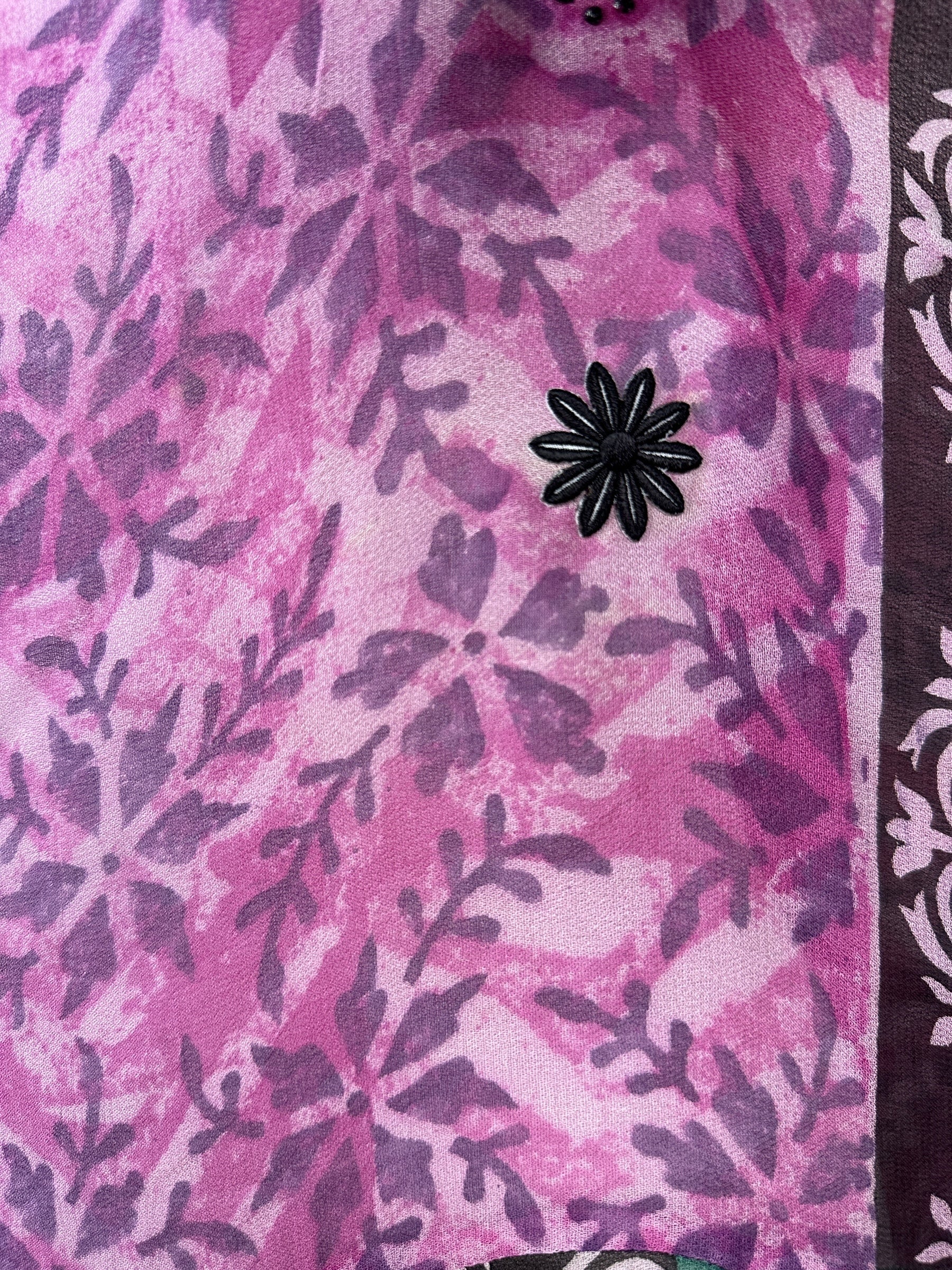 PRG8425 Sheer Avatar Pure Silk Boxy Babydoll Dress