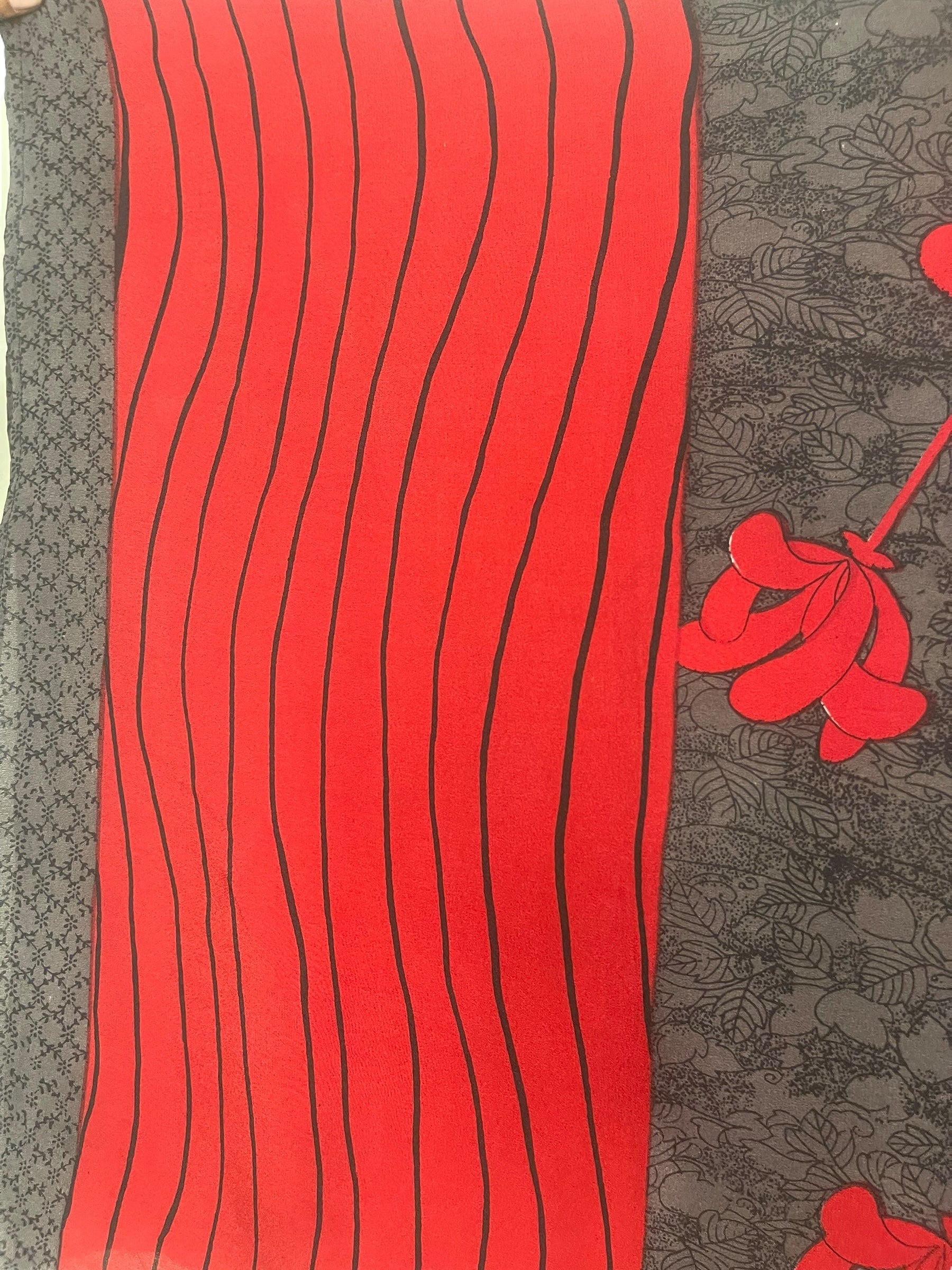 PREVIEW PRC7513 Avatar Pure Silk Capelet Poncho by DECEMBER2025 – Handmade ethical Poncho from sariKNOTsari using upcycled silk. Designed in Canada for travel and slow fashion, loved from Toronto to LA to Sydney.